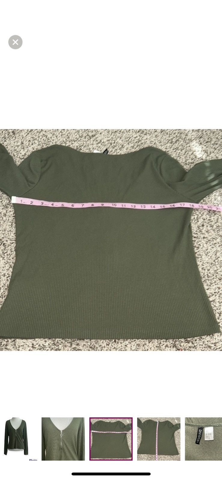 Divided × H&M Divided by h&m large ribbed crop top Size L / US 10 / IT 46 - 5 Thumbnail