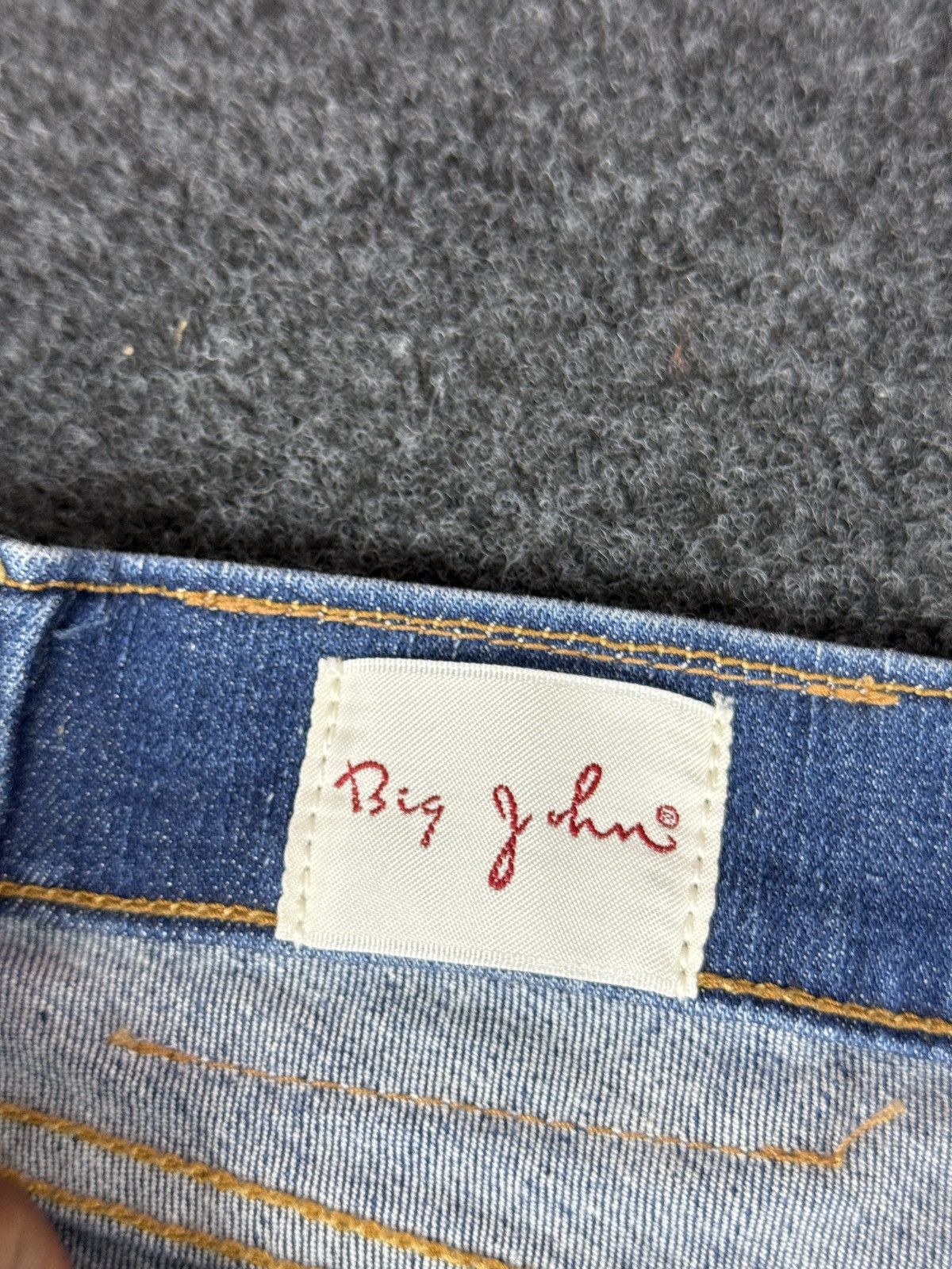 Big John × Japanese Brand Big John Denim Pants Jeans Painted stretch Size US 32 / EU 48 - 4 Thumbnail