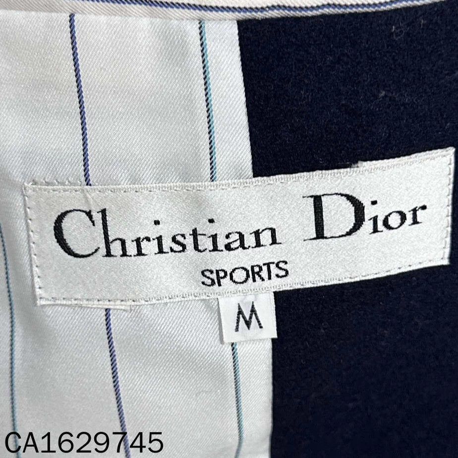 Dior Dior Badge Wheat 4k Gold Button Wool Blazer M Size M / US 6-8 / IT 42-44 - 6 Thumbnail