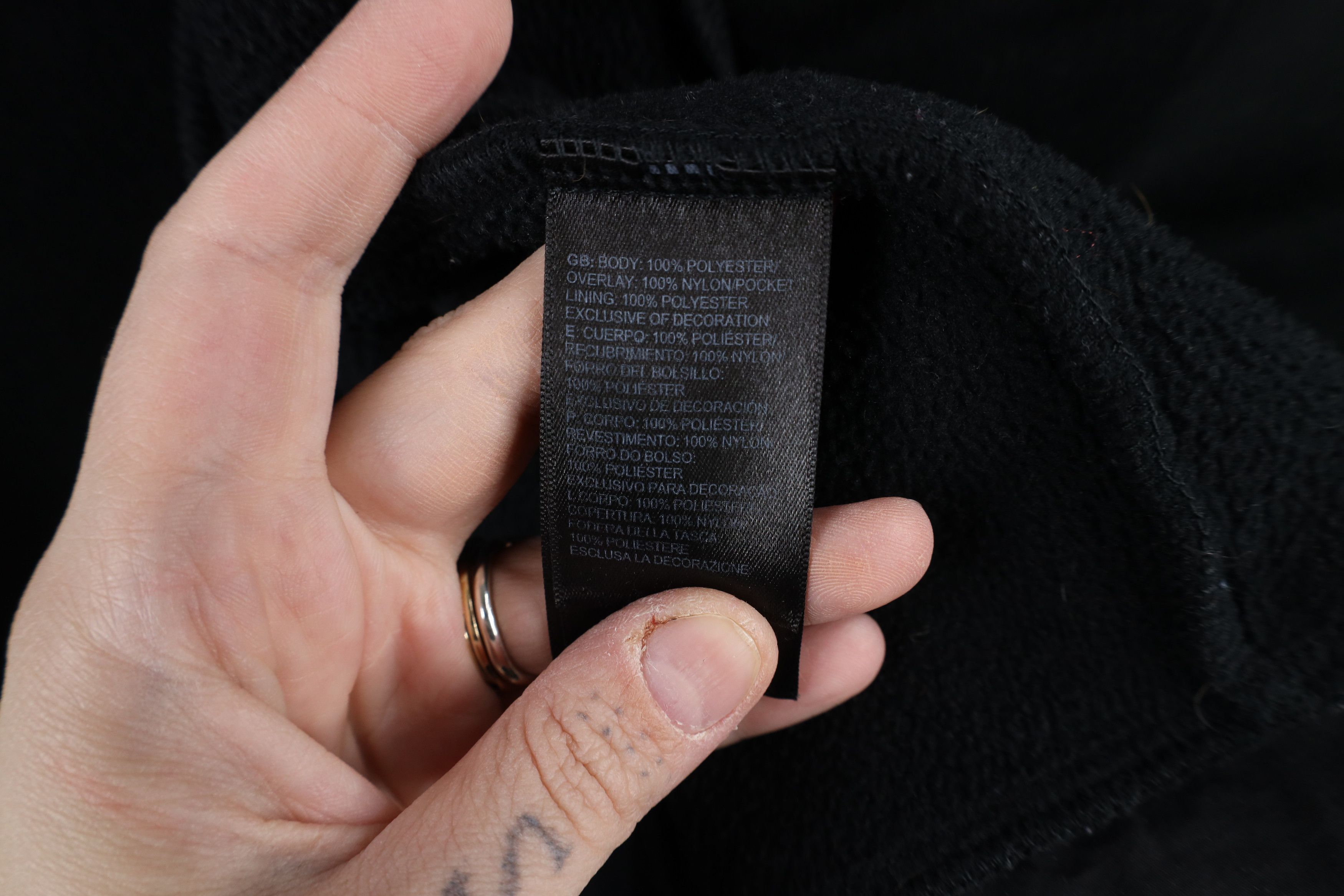 The North Face × Vintage Vintage The North Face Denali Fleece Zip Jacket Black Size M / US 6-8 / IT 42-44 - 10 Thumbnail