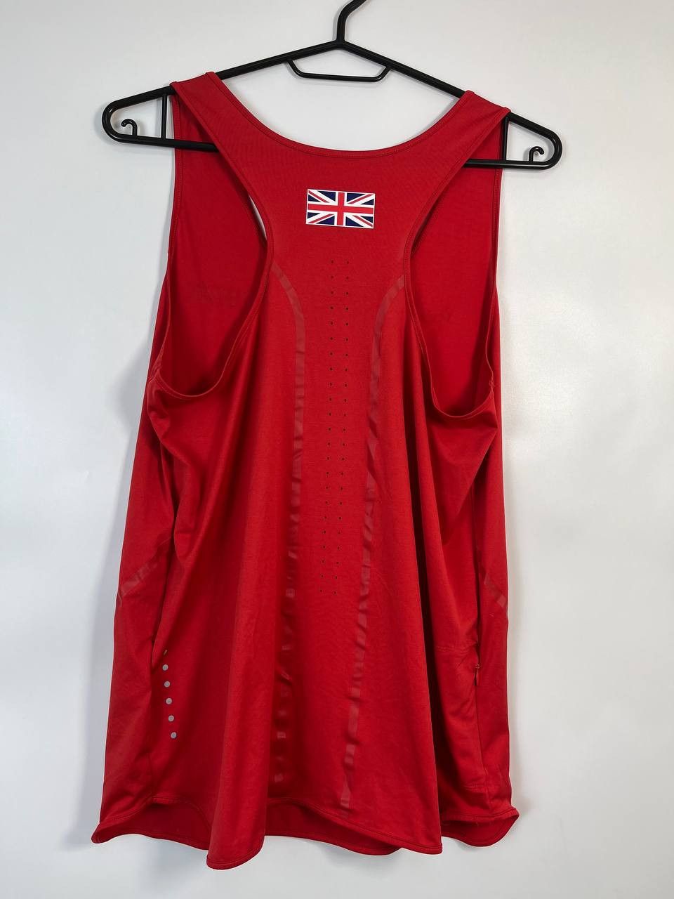 Nike Nike Great Britain Dri-Fit Running Singlet Red Tank Size M Size US M / EU 48-50 / 2 - 4 Thumbnail