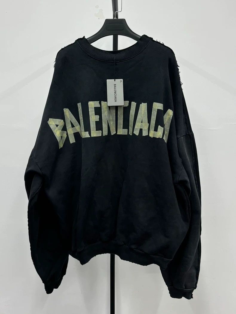 Balenciaga Balenciaga 24ss Tape 3 B 2-in-1 Patchwork Wash Break Long S Size US XXS / EU 40 - 1 Thumbnail