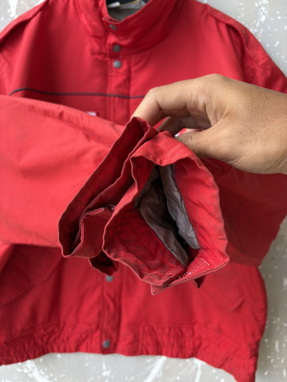 Ferrari Vintage Shell Formula Work F1 Red Jacket 🧥 Size US XL / EU 56 / 4 - 13 Thumbnail