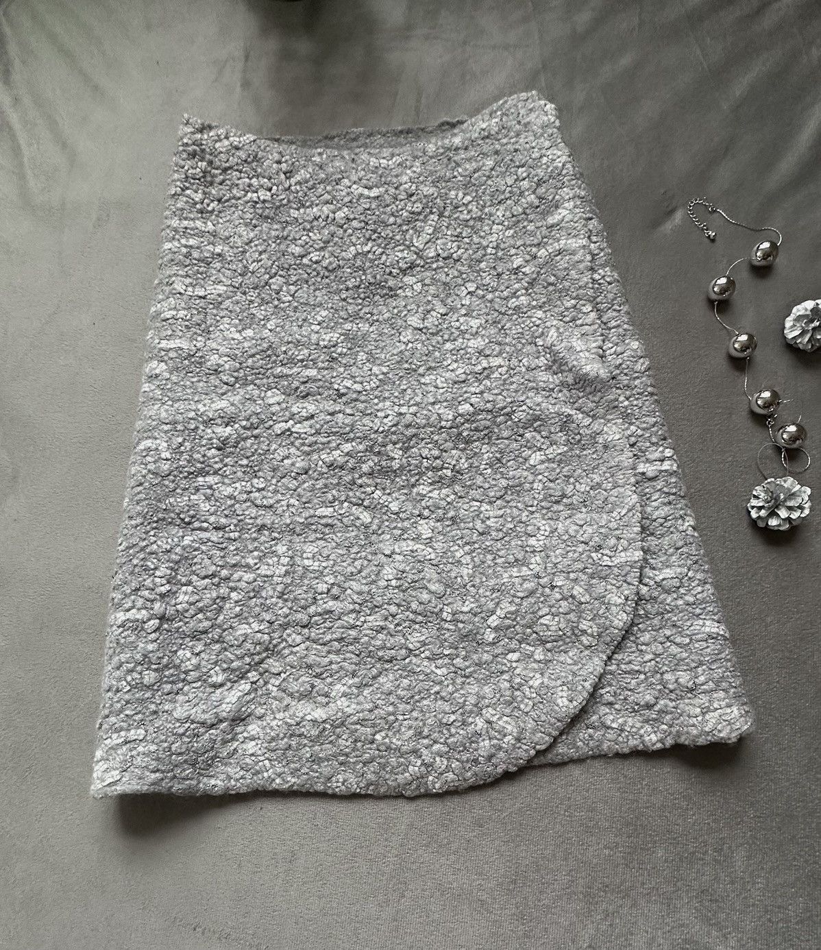 Handmade Handmade felted skirt. One of a kind piece Size 27" / US 4 / IT 40 - 1 Thumbnail