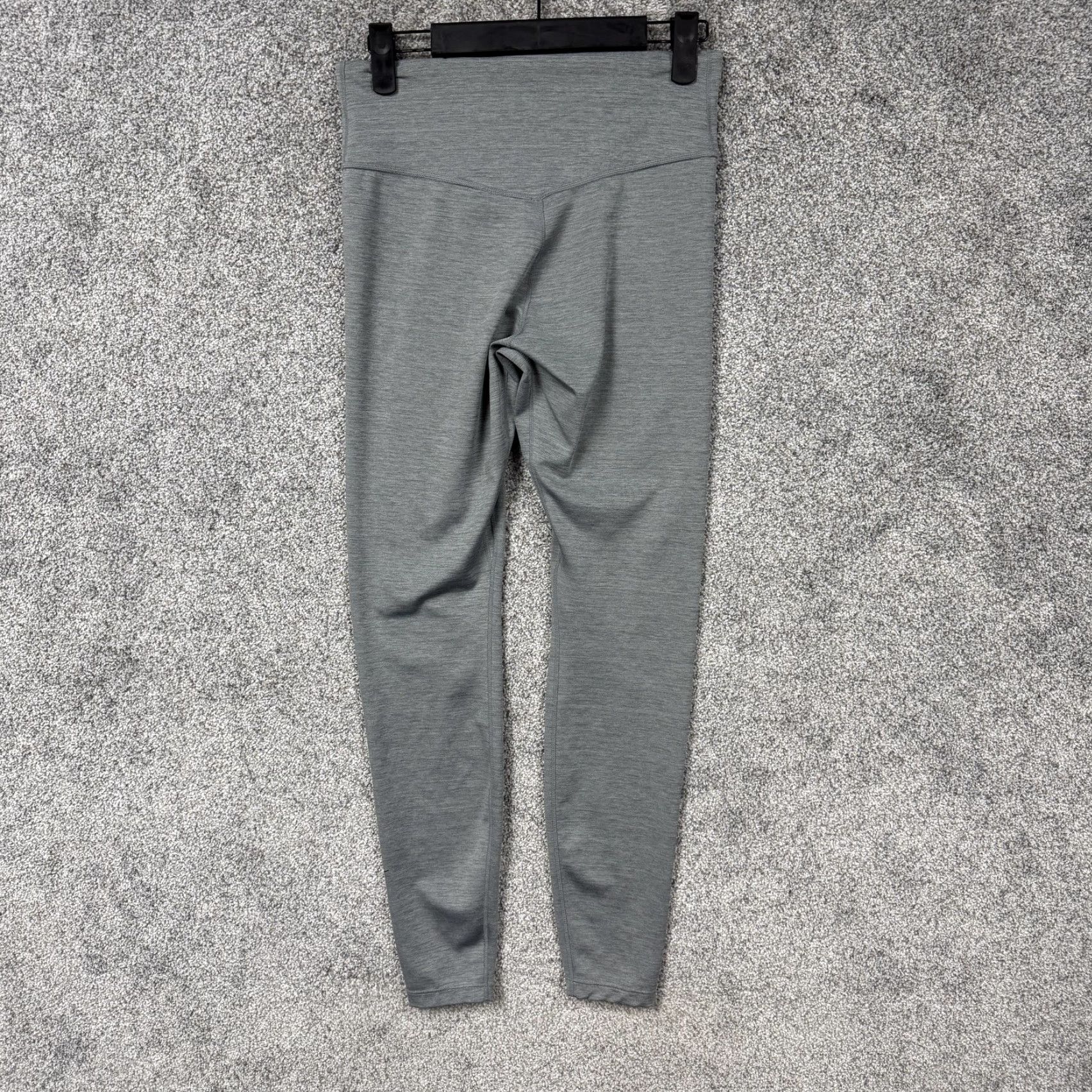 Nike Nike Dri-FIT Leggings Womens S 26x26 Gray Ankle High Rise Slim Fitness Activewear Athleisure Size 28" / US 6 / IT 42 - 7 Thumbnail