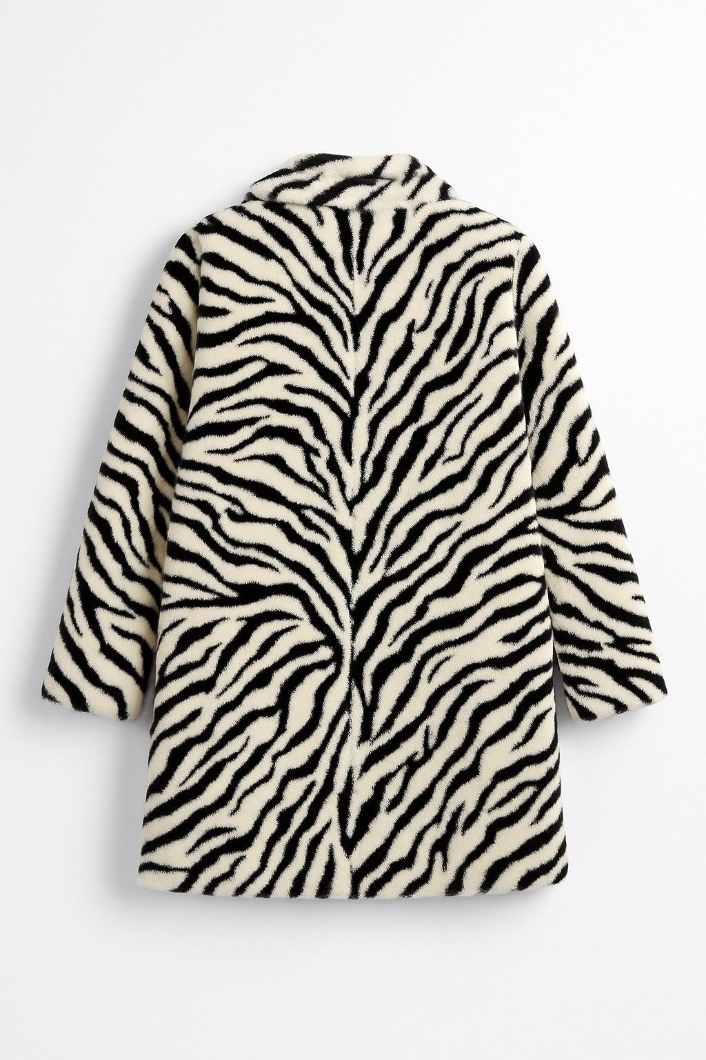 Other Vintage Zebra Print Faux Fur Coat – Bold Statement Outerwear Size M / US 6-8 / IT 42-44 - 2 Thumbnail