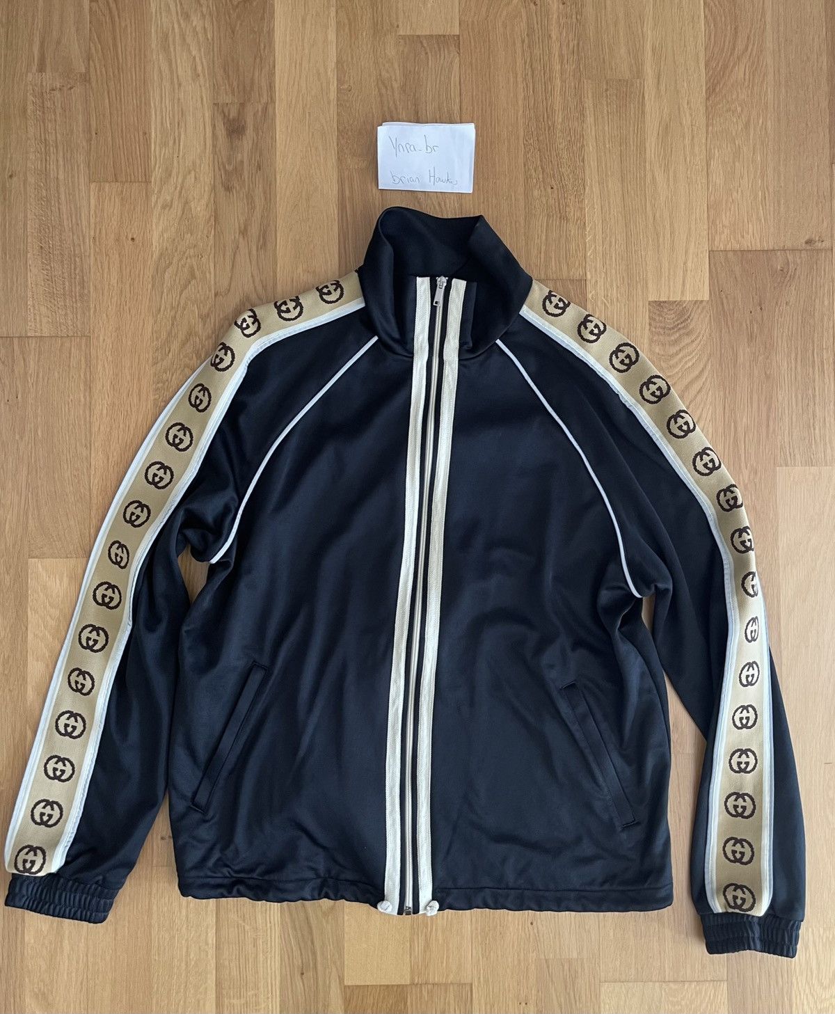 Gucci technical track jacket hotsell