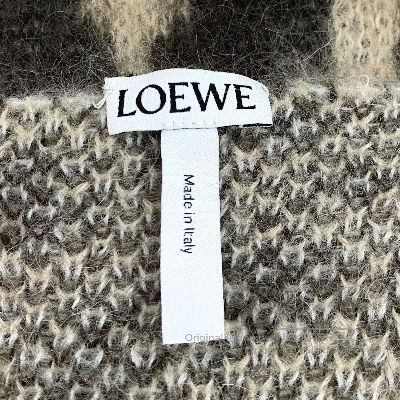 Loewe Loewe Brown Leopard Mohair Sweater XS. Size US XS / EU 42 / 0 - 5 Thumbnail