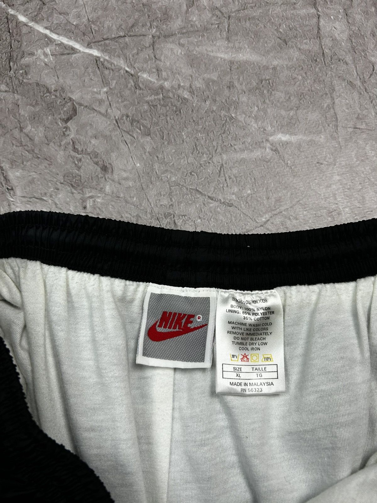 Nike × Vintage Vintage Nike drill jogger pants black Size US 34 / EU 50 - 8 Thumbnail