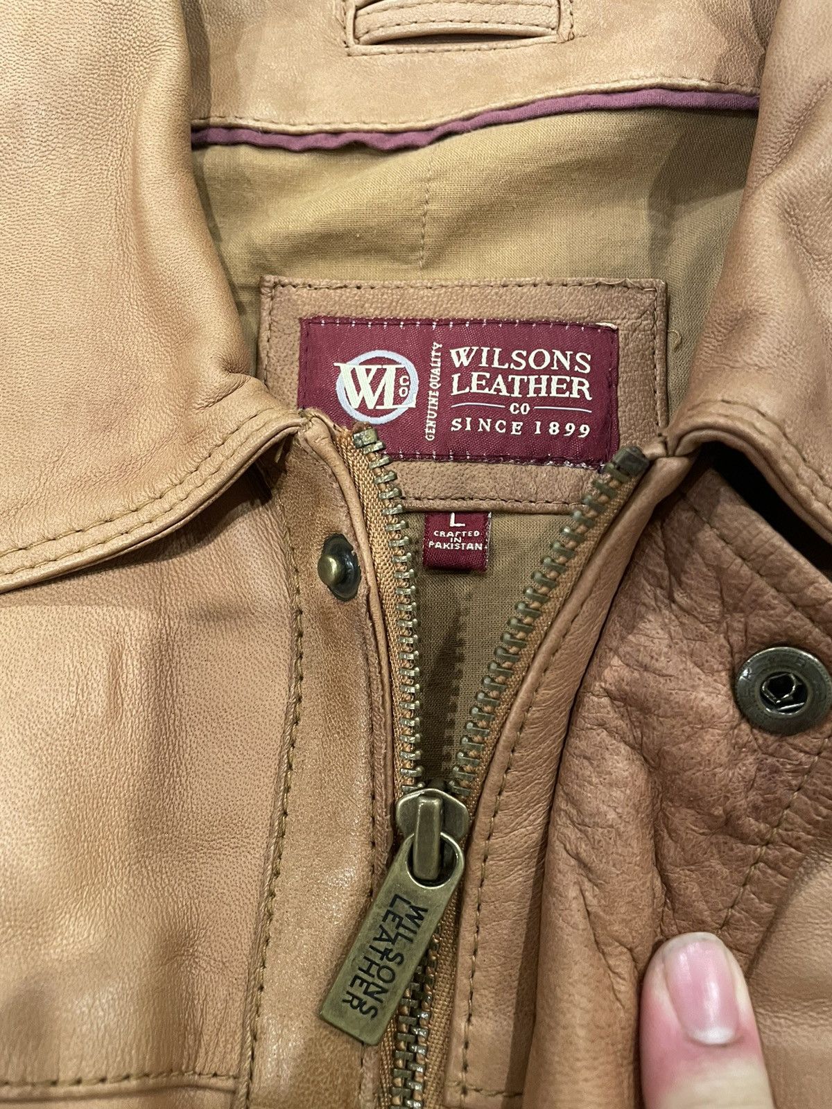 Wilsons Leather Wilson's Leather jacket Size US L / EU 52-54 / 3 - 3 Thumbnail