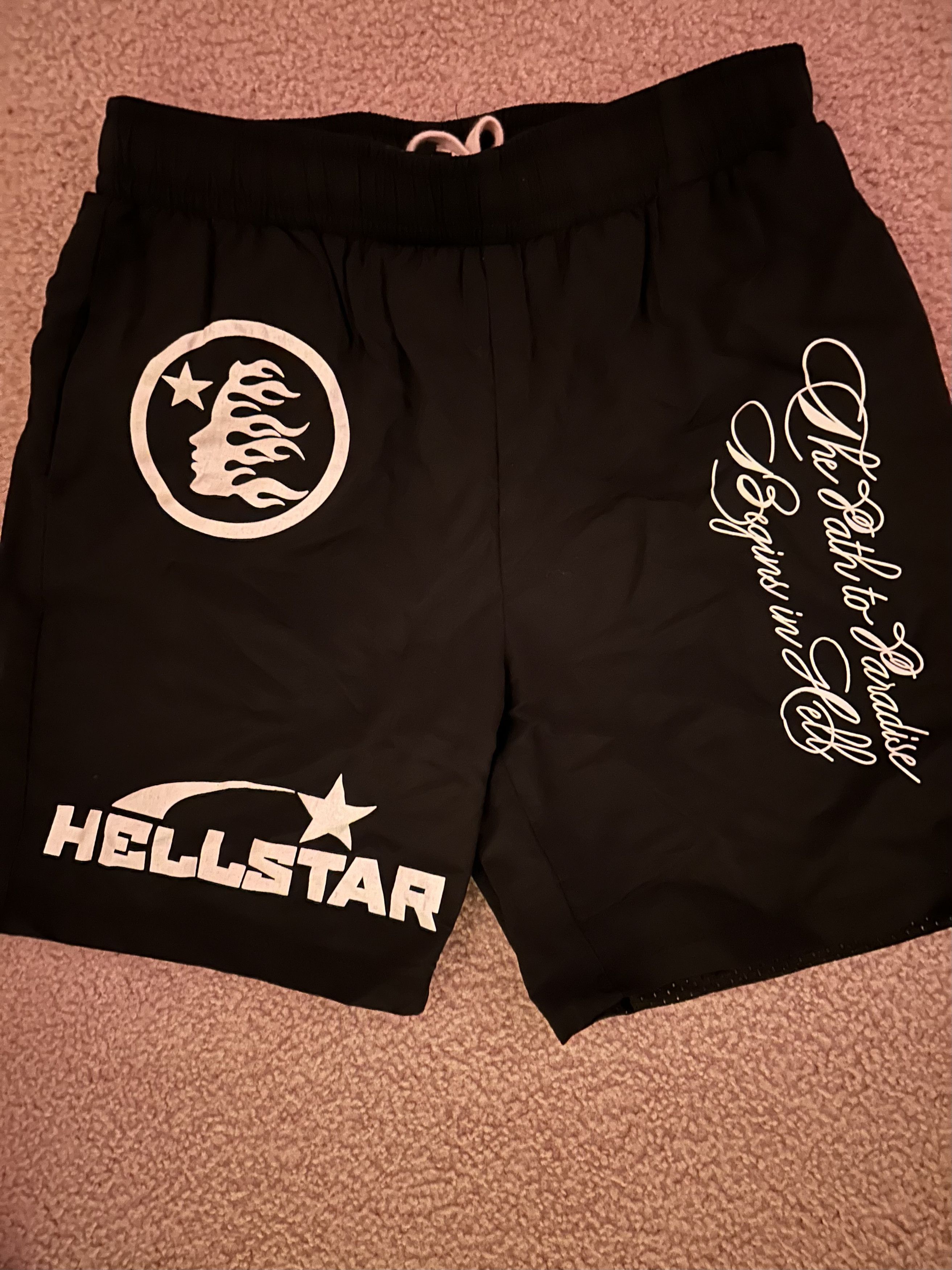 HELLSTAR Black Hellstar shorts | Grailed