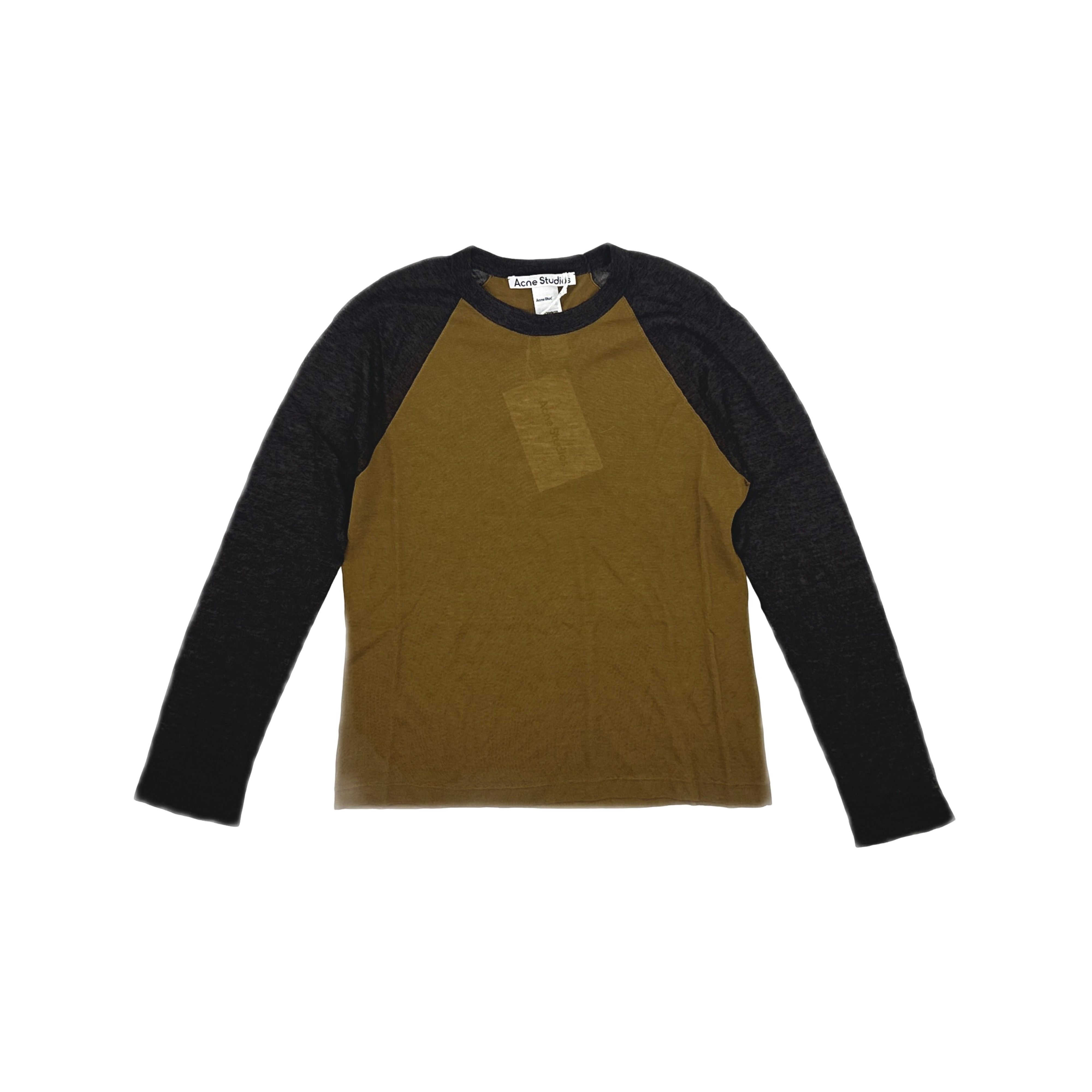 Acne Studios Acne Studios Two-Tone Raglan Long Sleeve T-Shirt M Size M / US 6-8 / IT 42-44 - 1 Thumbnail