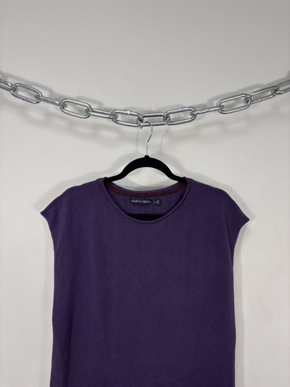 Gudrun Sjoden Gudrun Sjoden Women’s Purple Cotton Tunic Dress Size M / US 6-8 / IT 42-44 - 2 Thumbnail