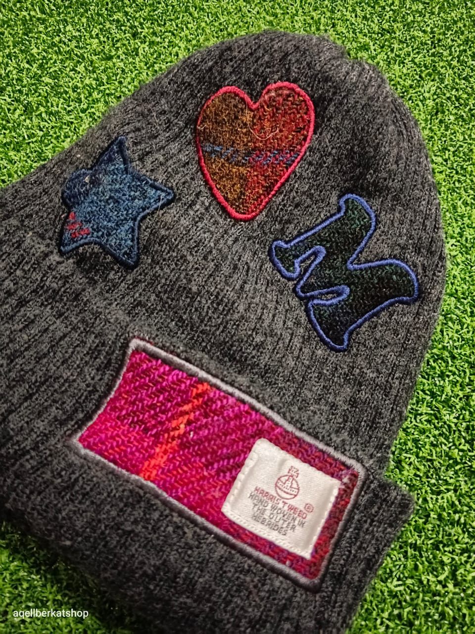 Harris Tweed CLOSSHI JAPAN X HARRIS TWEED Beanie Size ONE SIZE - 4 Thumbnail