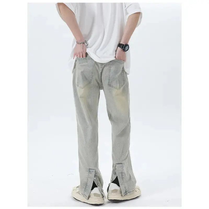 Japanese Brand Retro loose casual straight leg jeans Size US 32 / EU 48 - 4 Thumbnail