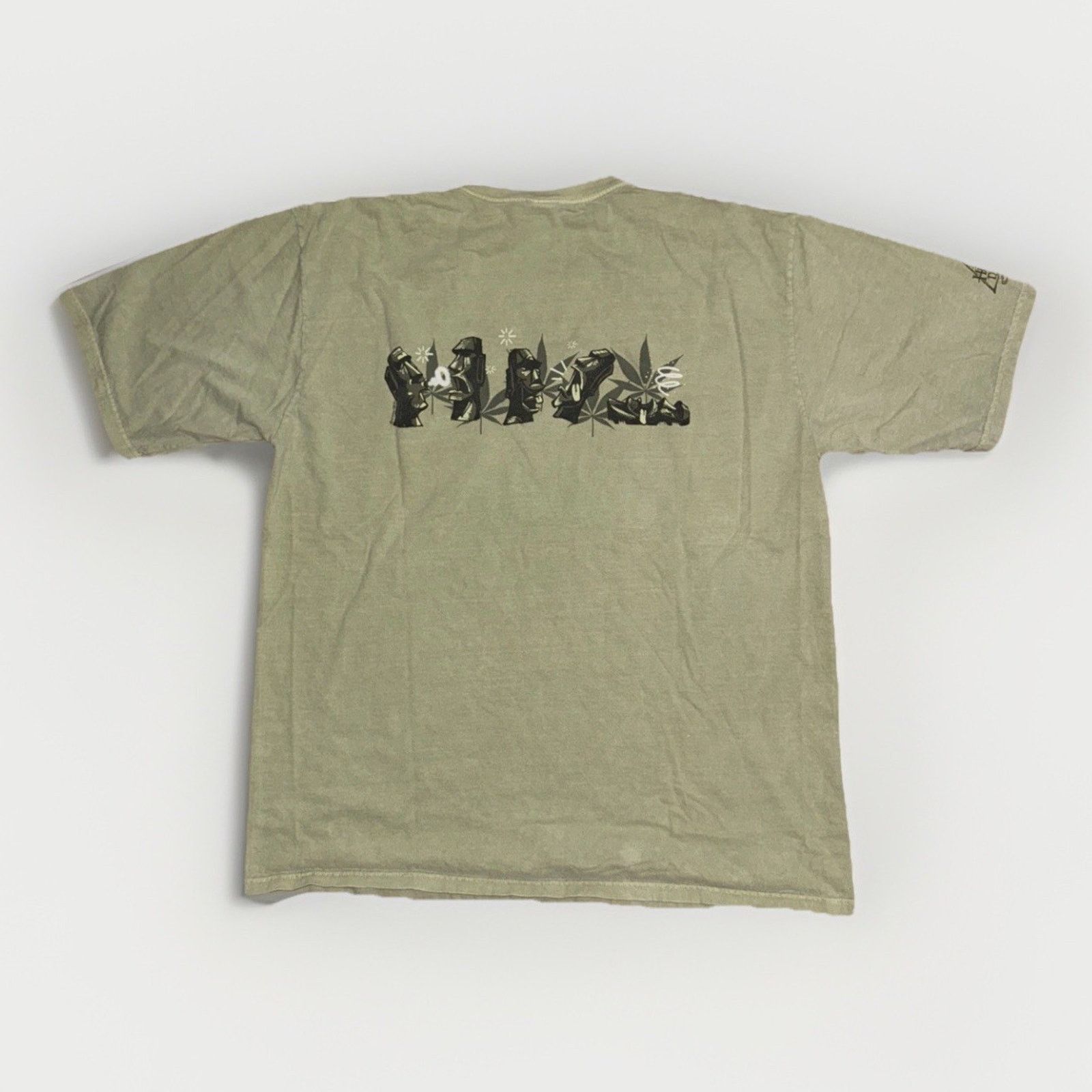 Band Tees × Vintage Vintage Crazy Shirts Stone Heads Surf Graphic Green Y2K 90s Size US XL / EU 56 / 4 - 2 Thumbnail