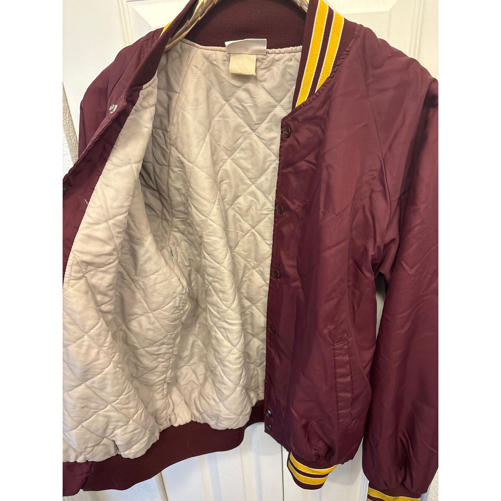 Vintage Vintage 80s Hartwell Work satin Jacket USA Made L Thrashed Size US L / EU 52-54 / 3 - 5 Thumbnail