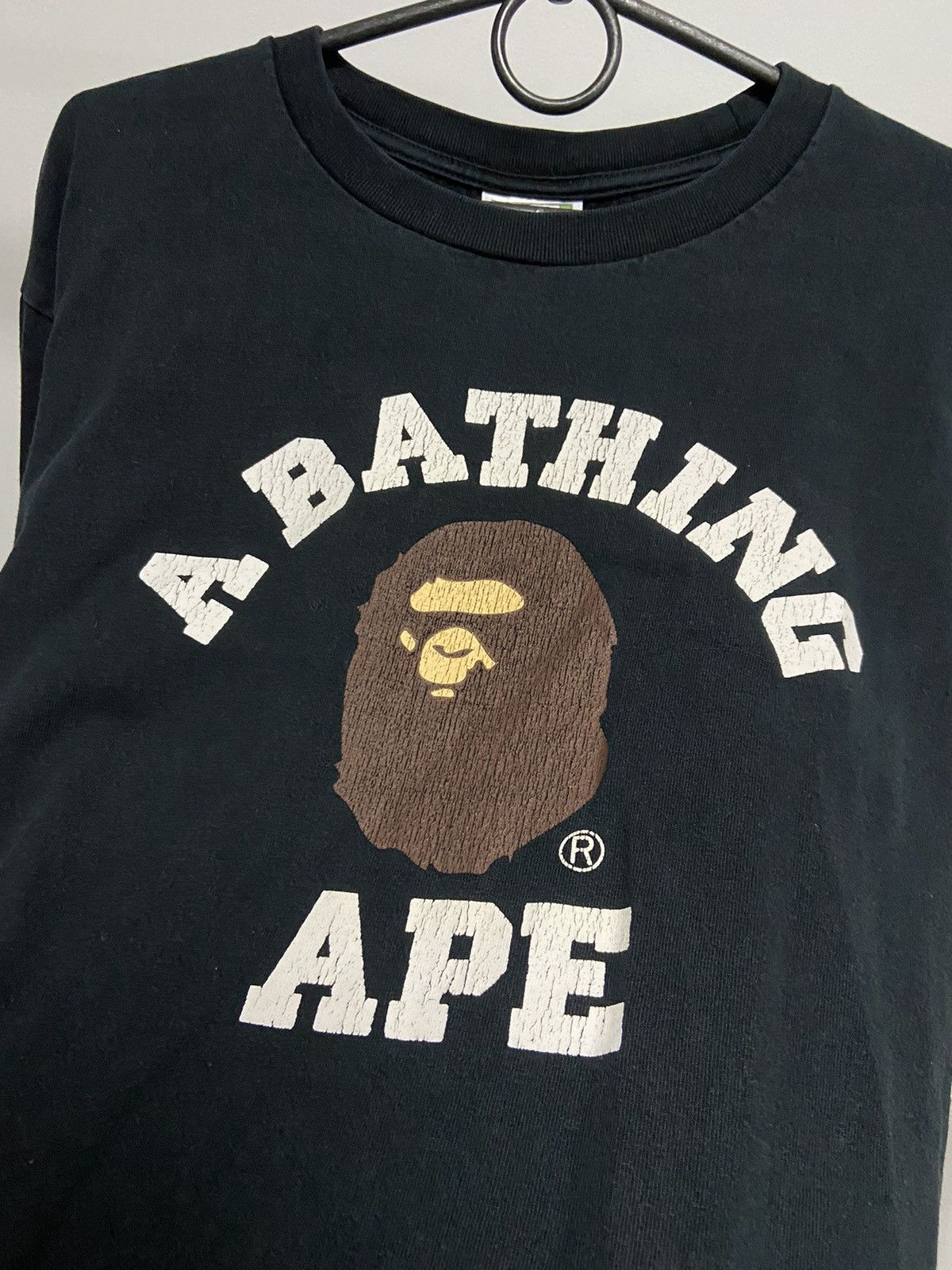 Bape College L/S Tee Size US L / EU 52-54 / 3 - 3 Thumbnail