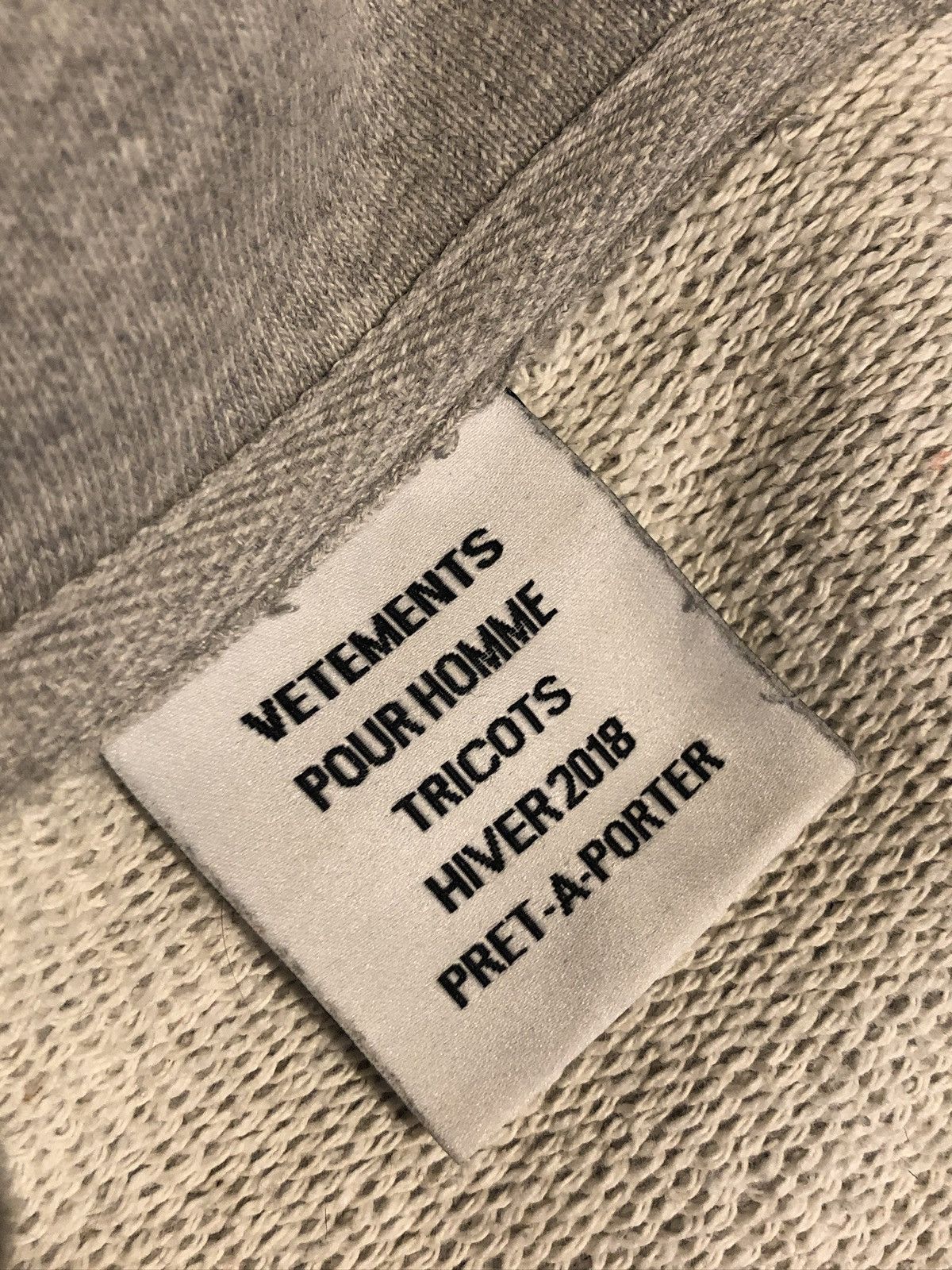 Vetements Vetements Split Antwerp Hoodie Size US XS / EU 42 / 0 - 5 Thumbnail
