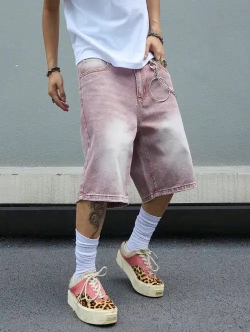 Jean Kitazawa x Fuji Faded Purple Jorts Jeans sh Size US 37 - 4 Thumbnail