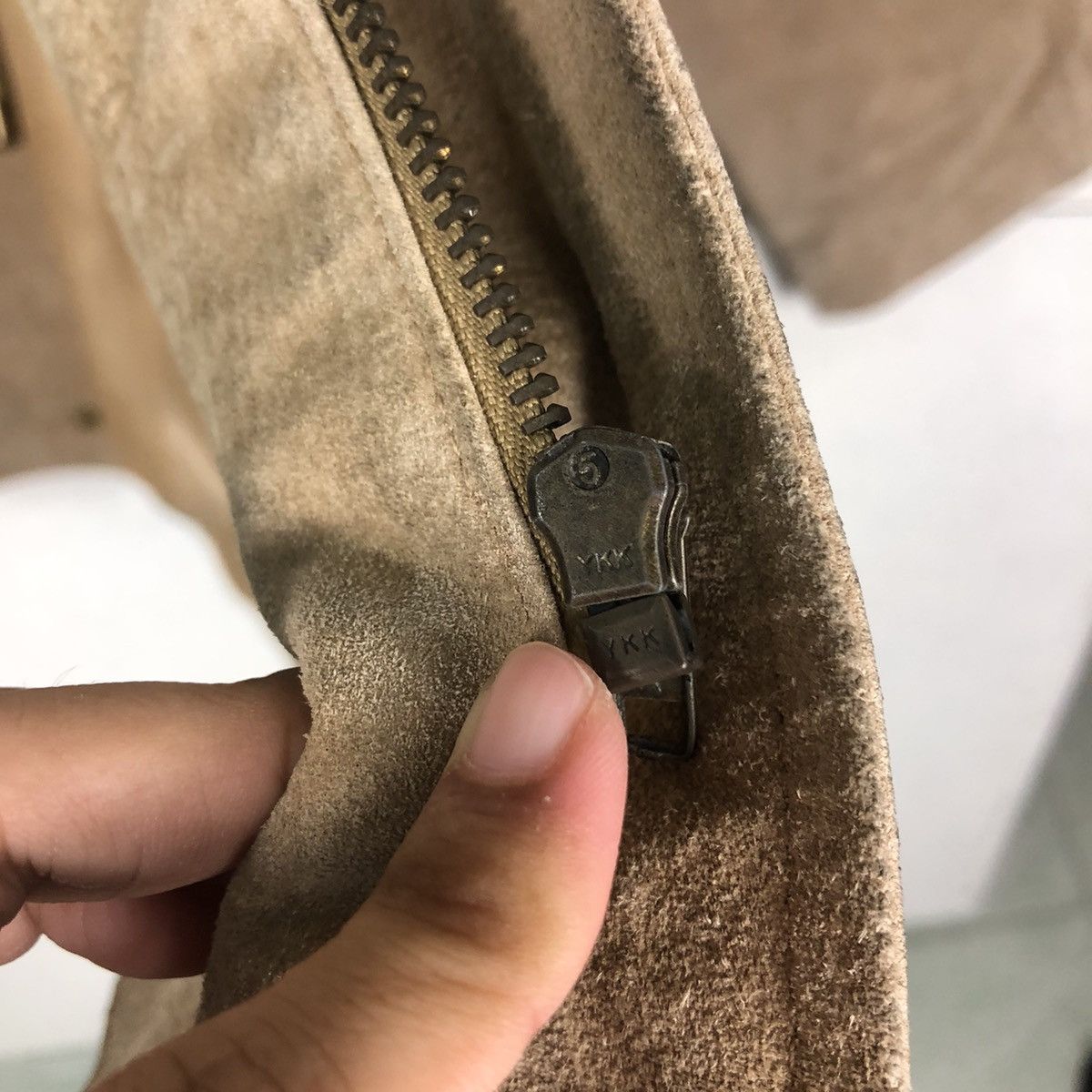 Japanese Brand 🔥Vintage Leather Jacket Biker Fiona Macphail Cargo Pockets Size US L / EU 52-54 / 3 - 18 Thumbnail