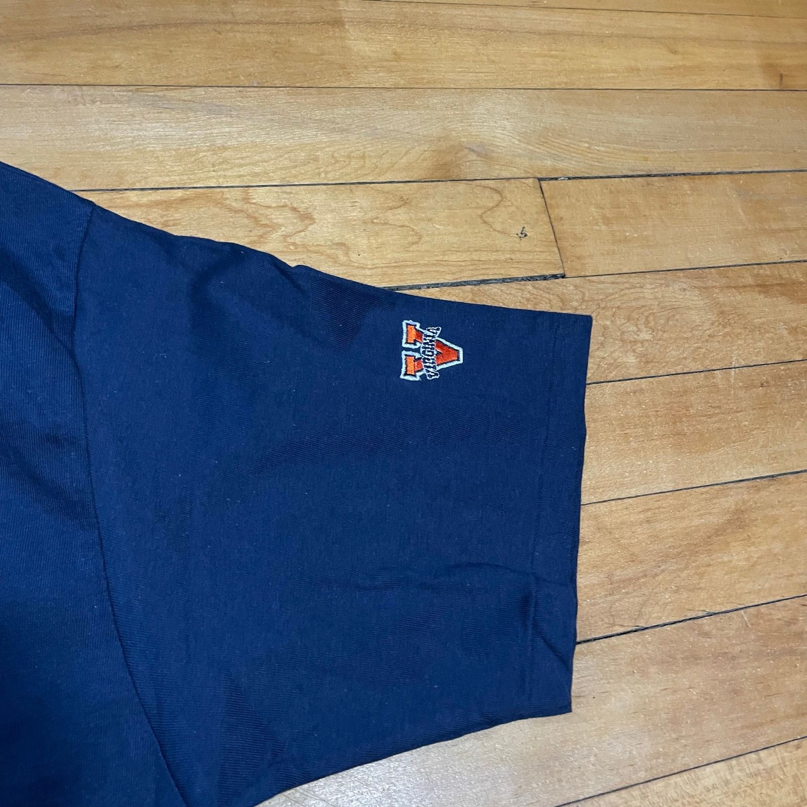 Vintage Vintage University Virginia T Shirt Mens L Navy Single Size US L / EU 52-54 / 3 - 4 Thumbnail
