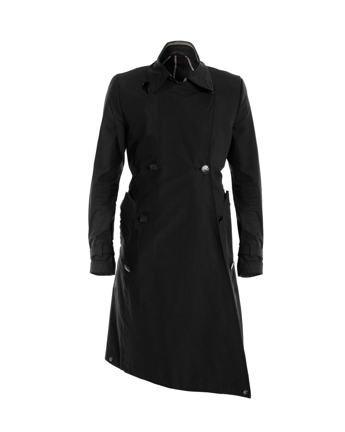 Carol Christian Poell Self Edge Tailored Crossfront Trench Coat Size US S / EU 44-46 / 1 - 1 Thumbnail