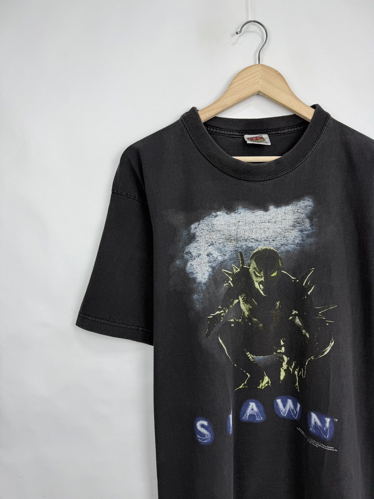DC Comics 🇺🇸 Vintage 1997 Spawn Movie Todd McFarlane T-Shirt Retro Rare Size US XL / EU 56 / 4 - 3 Thumbnail