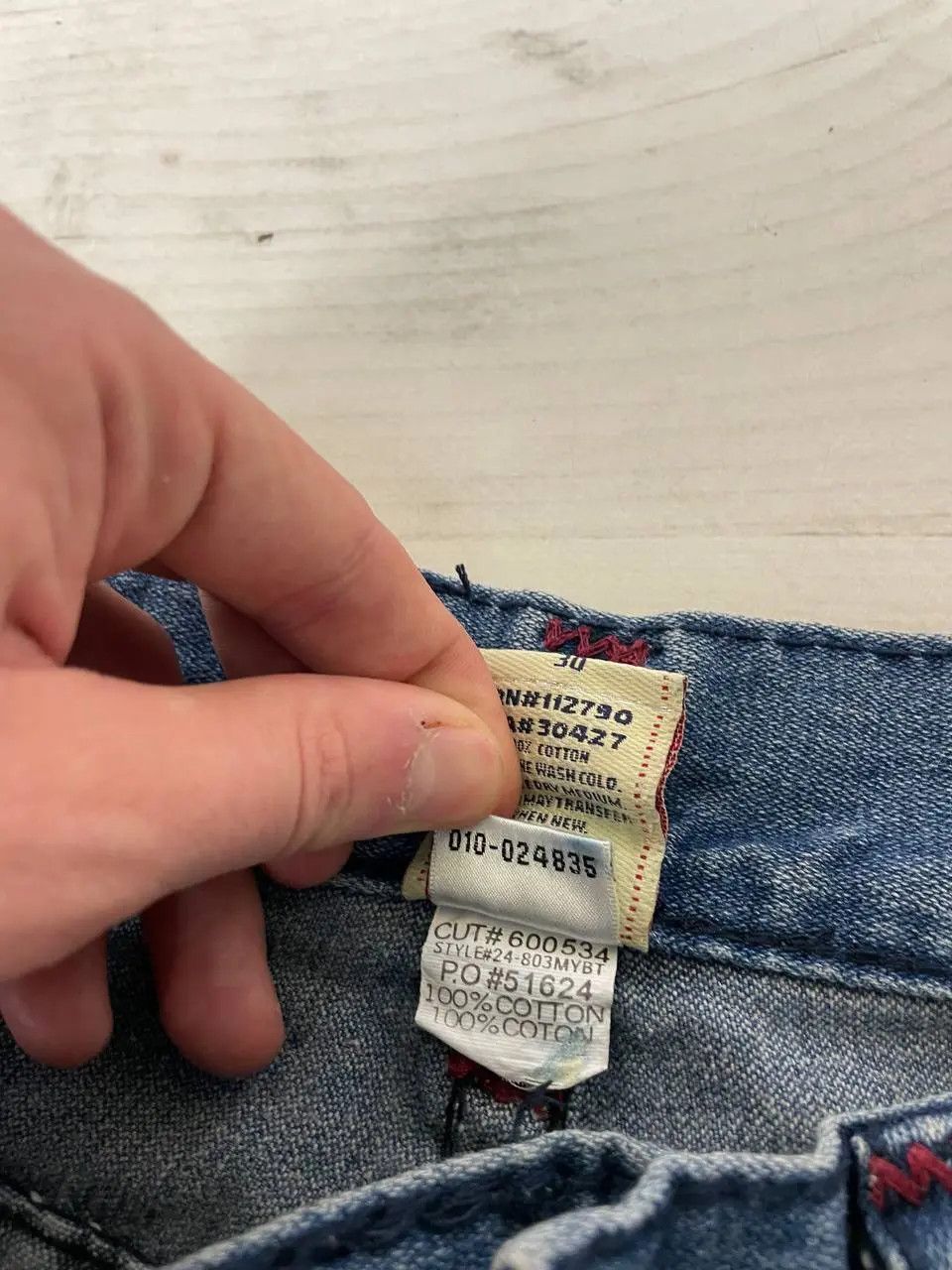 True Religion Vintage True Religion Denim Jeans Y2K Size US 30 / EU 46 - 12 Thumbnail