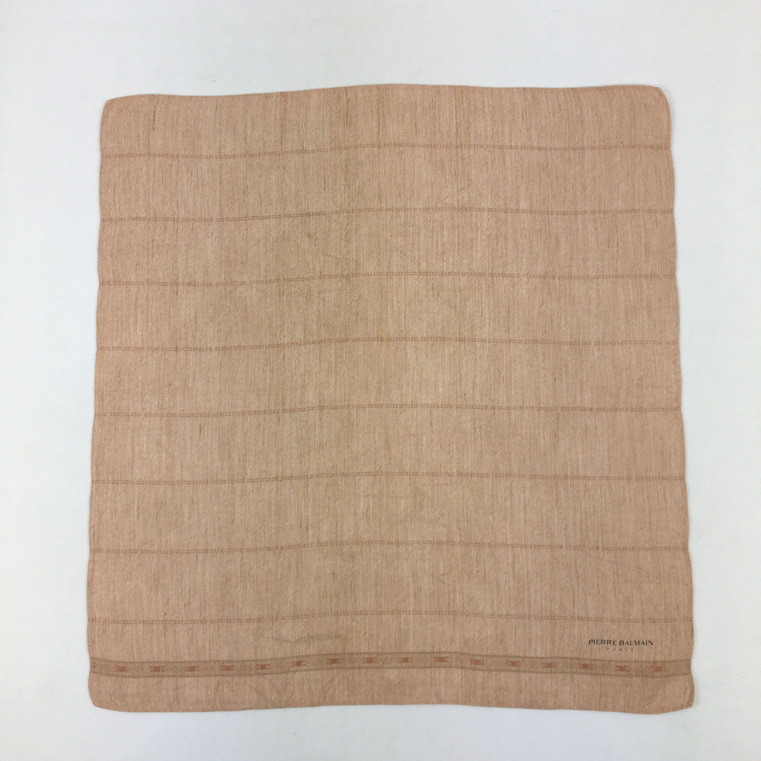 Japanese Brand Vintage Pierre Balmain Handkerchief Neckerchief Bandana Size ONE SIZE - 4 Thumbnail