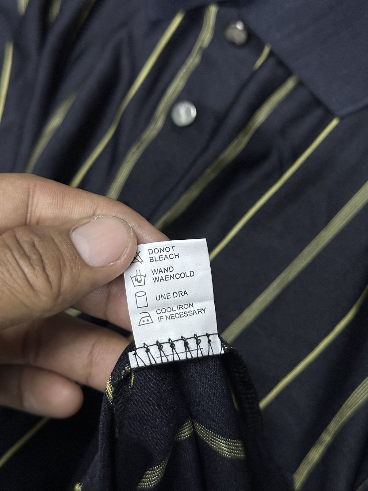 Yves Saint Laurent Stripe Tee Pocket YSL Pour Homme 💥❗️ Size US XL / EU 56 / 4 - 4 Thumbnail