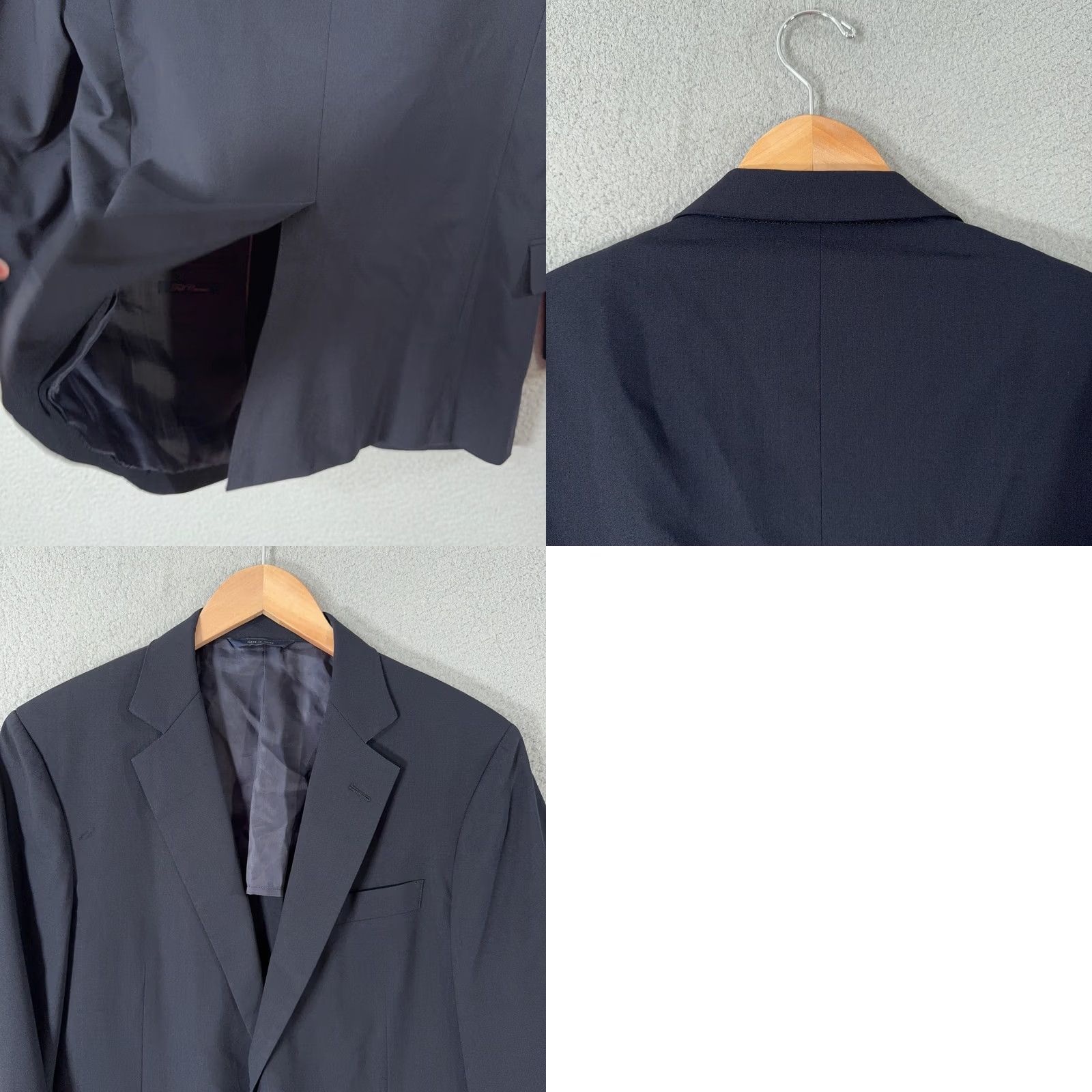Brooks Brothers Brooks Brothers BrooksCool Fitzgerald Blazer Men 40 Short Blue Solid Wool-Blend Summer Lightweight Suit Jacket Slim Notch 2-Button Four-Button Cuffs Size US 40 / EU 56 - 11 Thumbnail