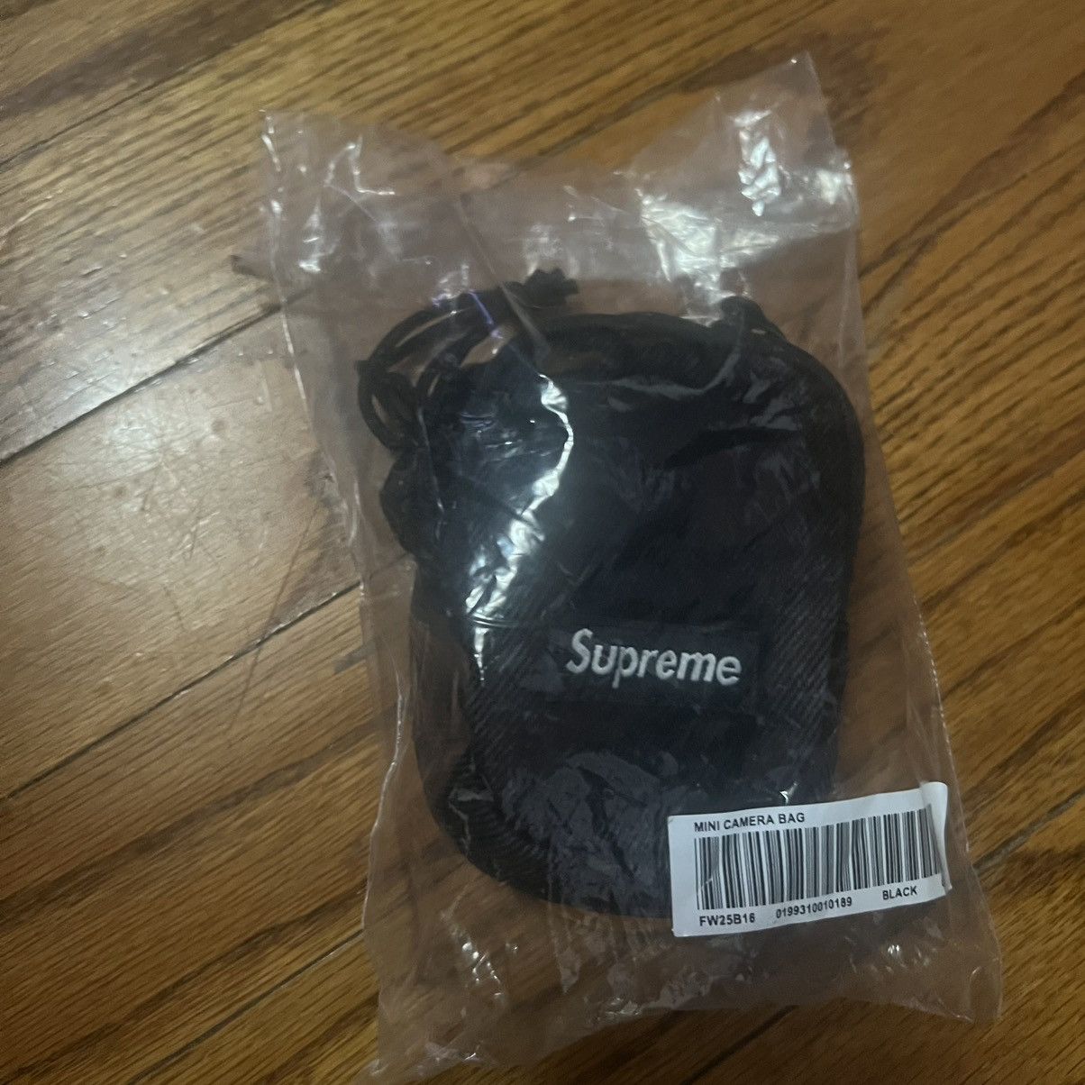 Supreme Supreme Denim Mini Utility Bag FW25 BlackOne Size Size ONE SIZE - 4 Thumbnail
