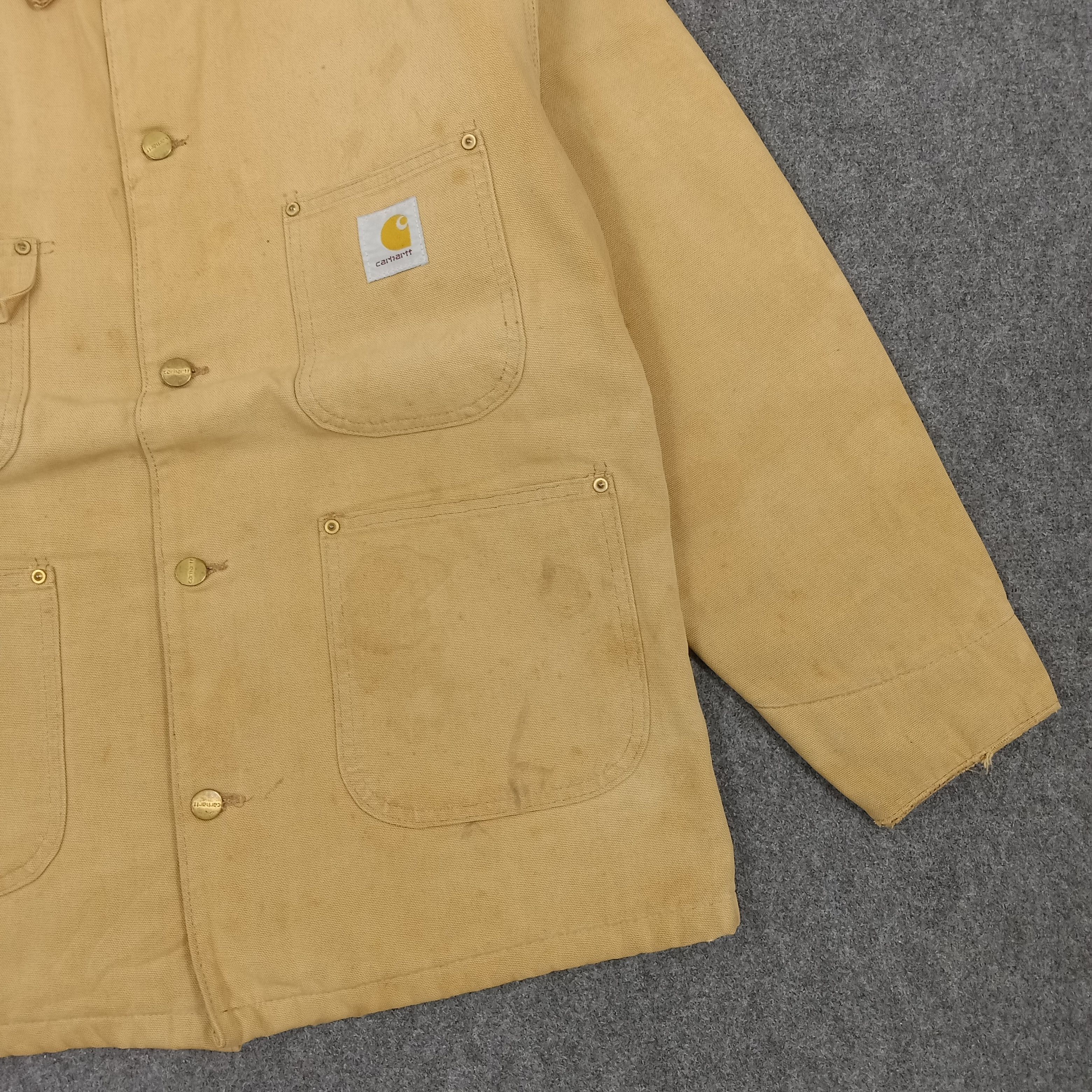 Carhartt × Vintage Carhartt American Workwear Heavy Jacket Size US L / EU 52-54 / 3 - 3 Thumbnail