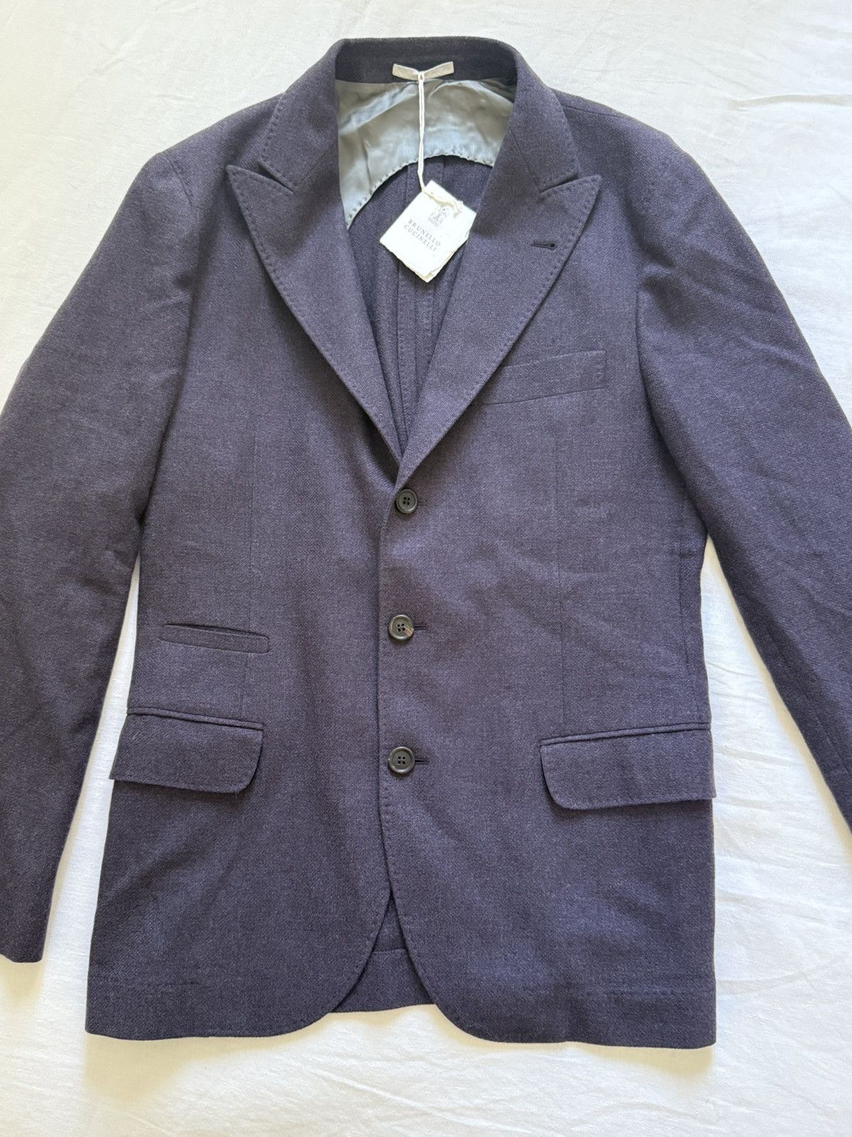 Brunello Cucinelli Brunello cucinelli cashmere blazer Size 48S - 3 Thumbnail