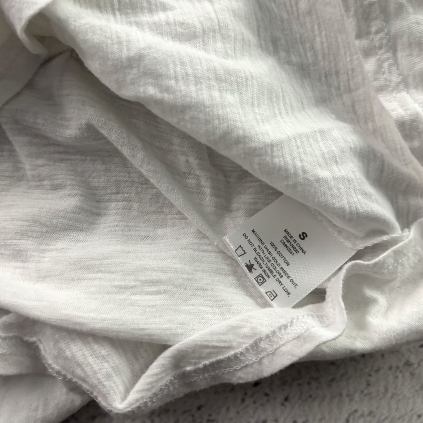 Vintage Ben & Lucia Short Sleeve Button-Up Cotton Cover Up Top Women's Small White Size S / US 4 / IT 40 - 4 Thumbnail
