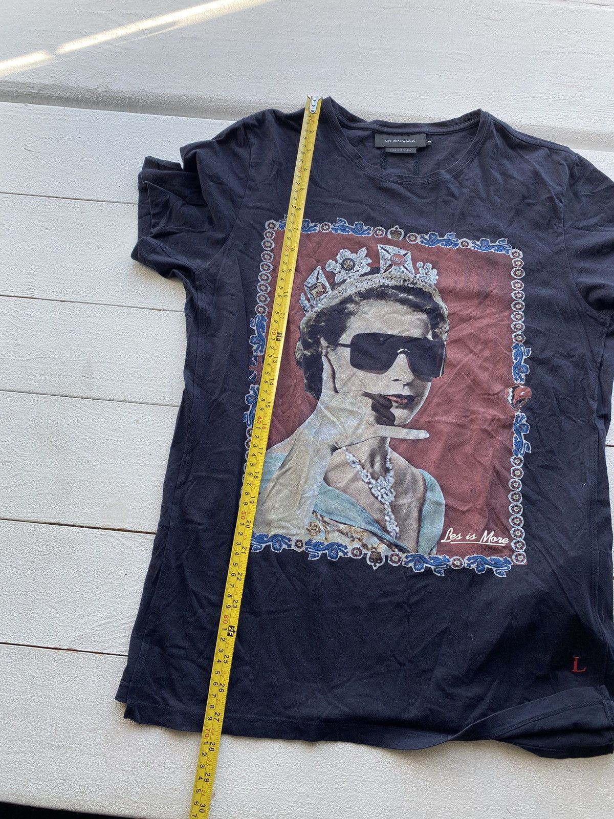 Designer × Les Benjamins Les Benjamins Vintage Logo Queen Blue Mens T Shirt Size US S / EU 44-46 / 1 - 9 Thumbnail