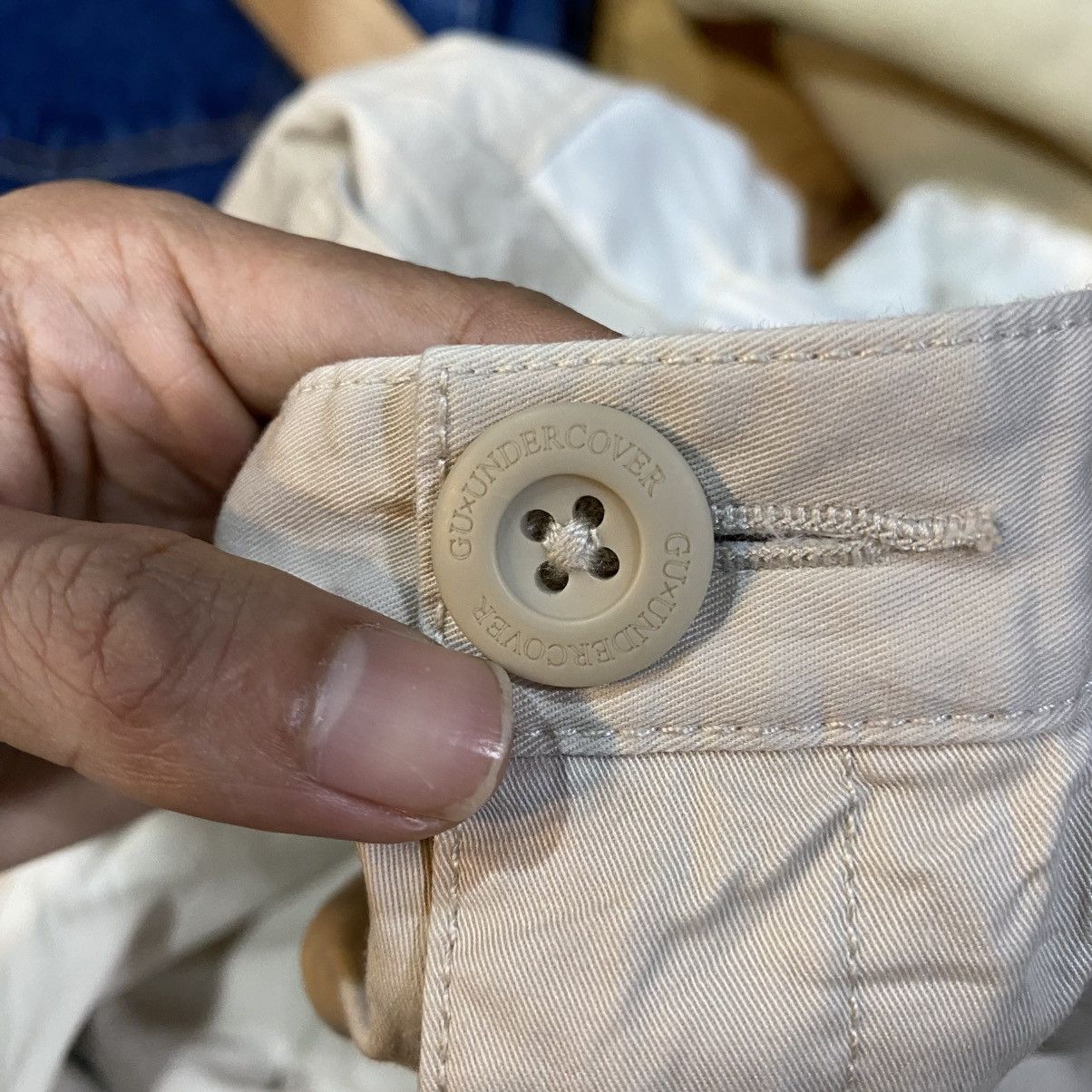 Jun Takahashi × Undercover 💸BINDINGOFFER💸GU UNDERCOVER CARGO PANTS STRETCHABLE Size US 30 / EU 46 - 13 Thumbnail