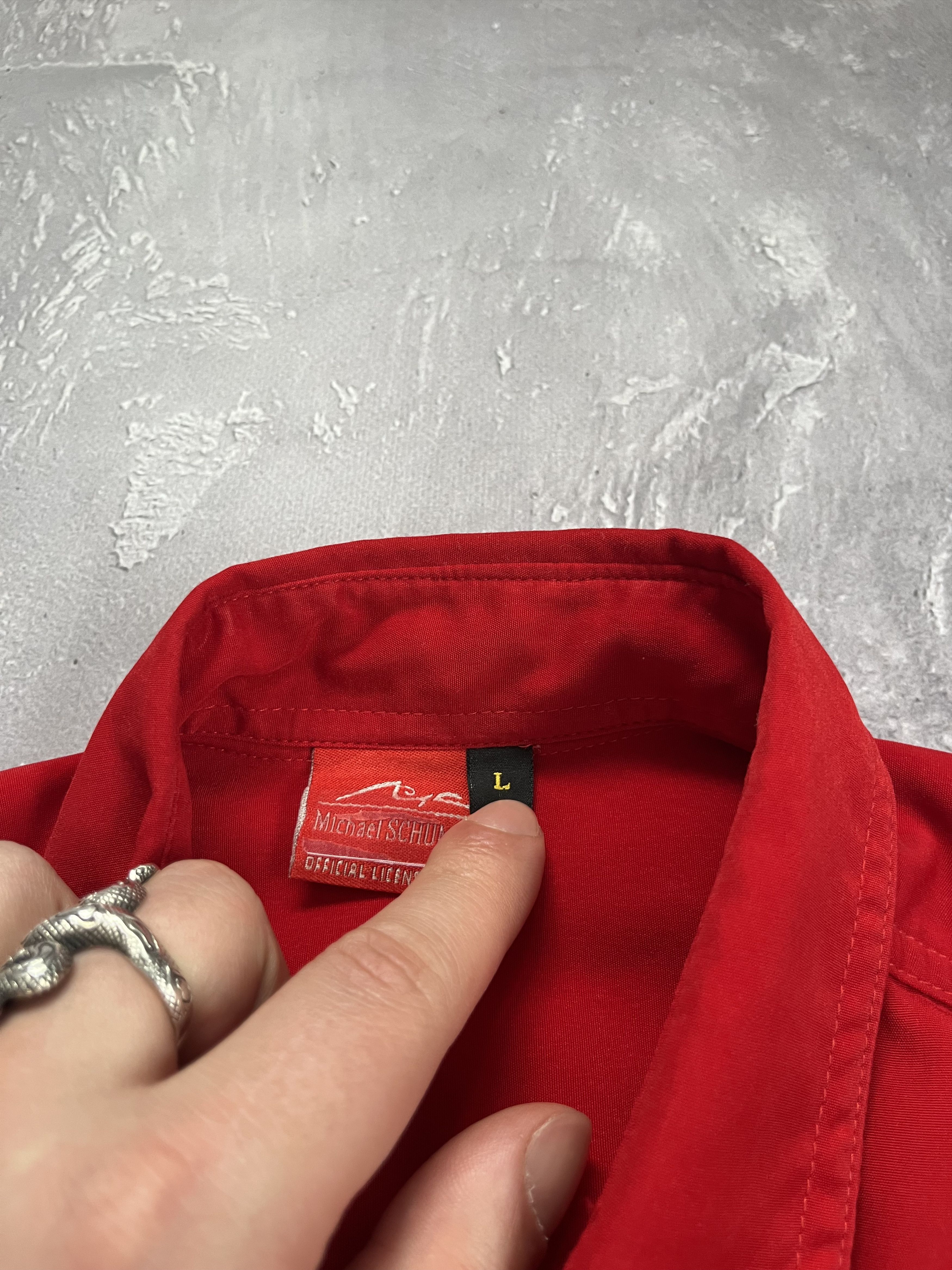 Ferrari Vintage Ferrari Marlboro Tommy Hilfiger Shirt Schumacher Size US L / EU 52-54 / 3 - 7 Thumbnail