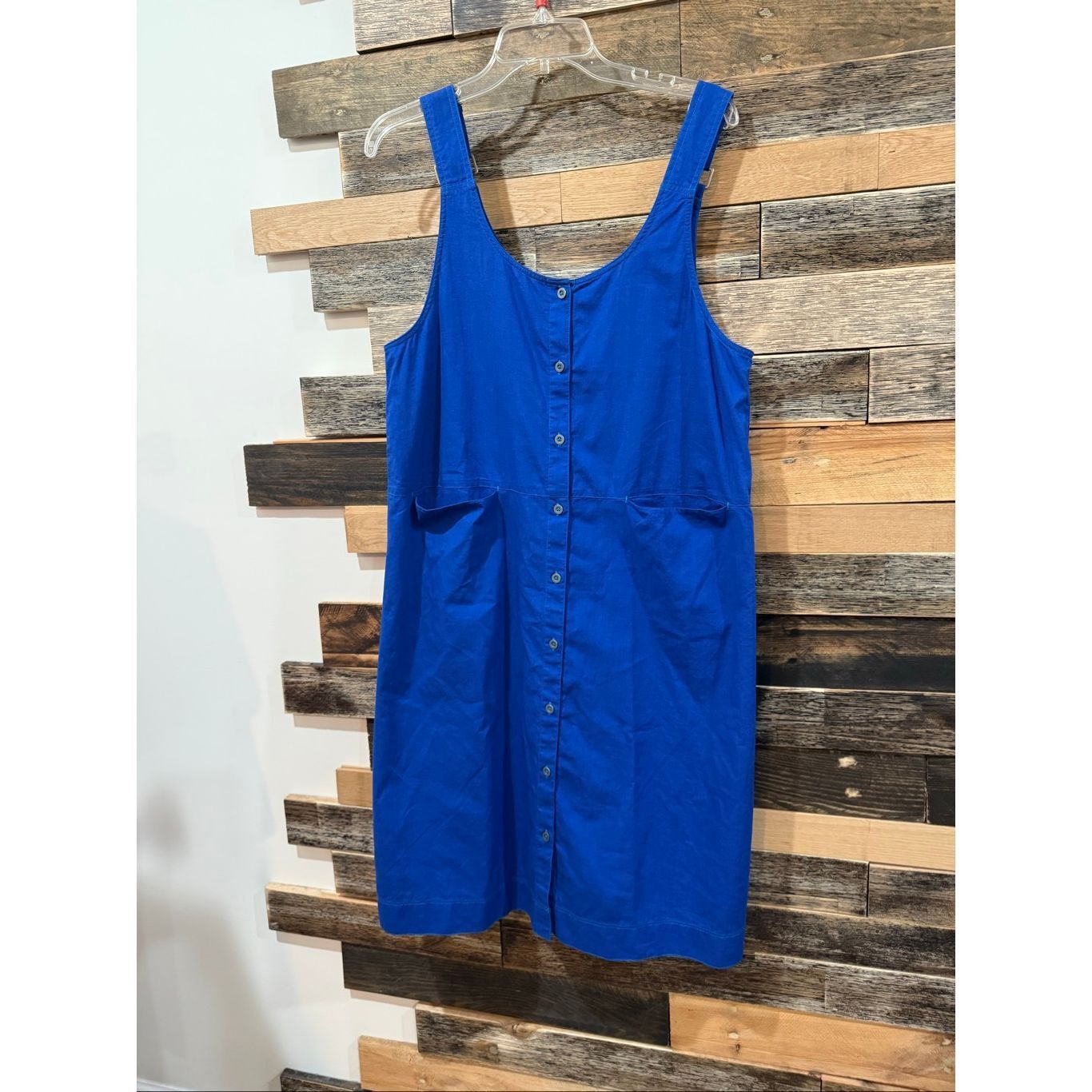 Guru Gudrun Sjödén Balalaika sleeveless button-front midi jumper Size S / US 4 / IT 40 - 1 Thumbnail