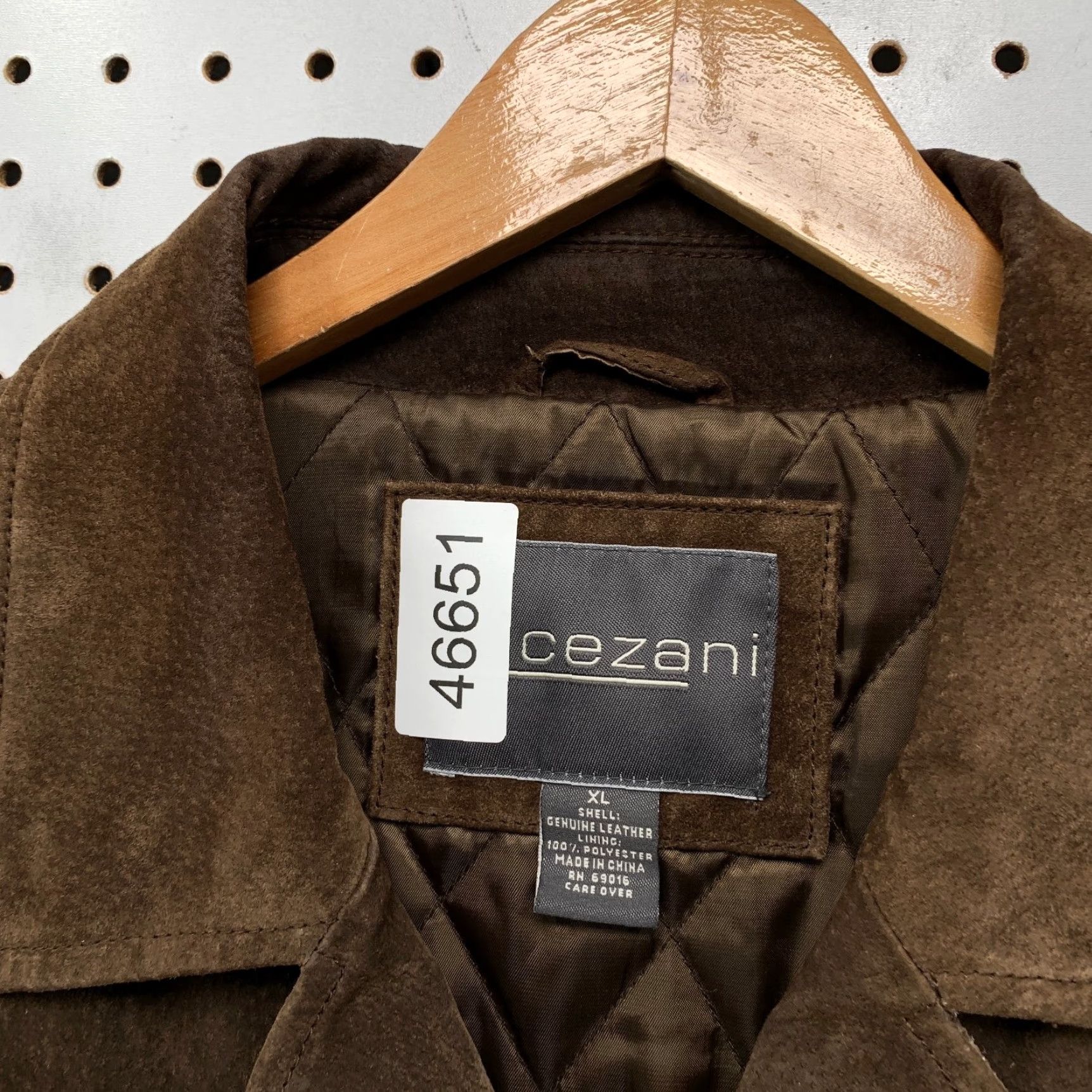 Vintage VINTAGE Cezani Leather Car Barn Coat Mens XL Brown Suede Quilt Lined Coat Mens XL Brown Leather Suede Quilt Lined Vintage Cezani Mens XL Brown Size US XL / EU 56 / 4 - 3 Thumbnail