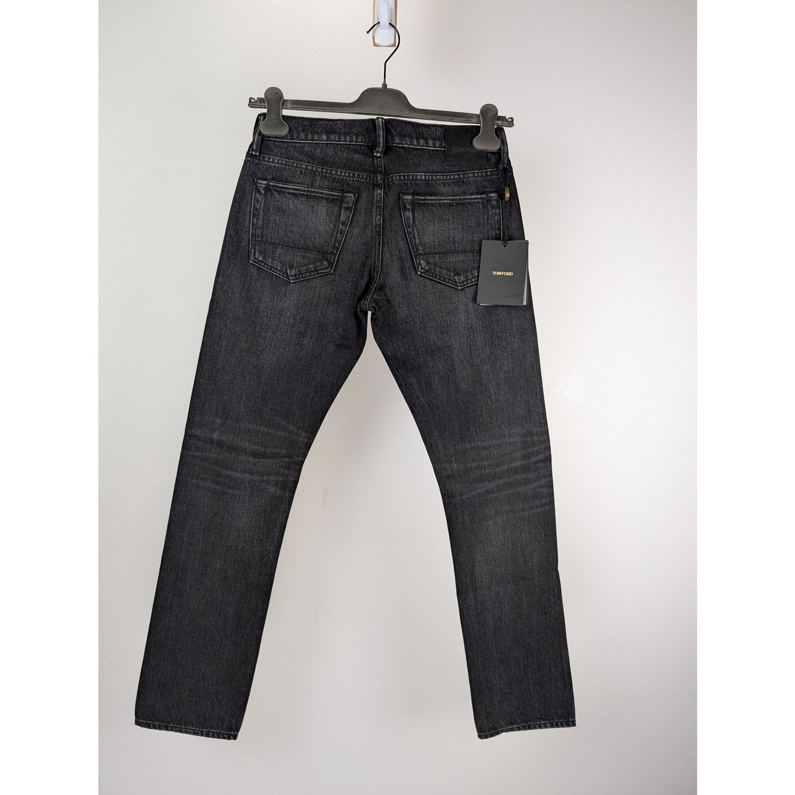 Tom Ford o1rshd1 Slim Denim Jeans in Black Size US 30 / EU 46 - 14 Thumbnail