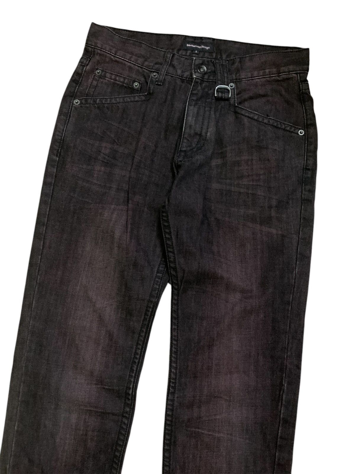 semanticdesign Vtg Japanese Semantic Design Denim Size US 29 - 4 Thumbnail