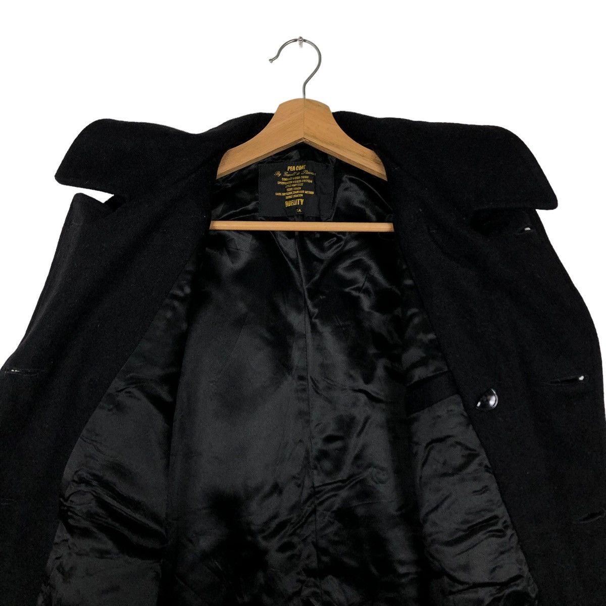 Vintage 🔥90’s DOUBLE BREAST PEA JACKET FIDELITY USA Size US XL / EU 56 / 4 - 11 Thumbnail