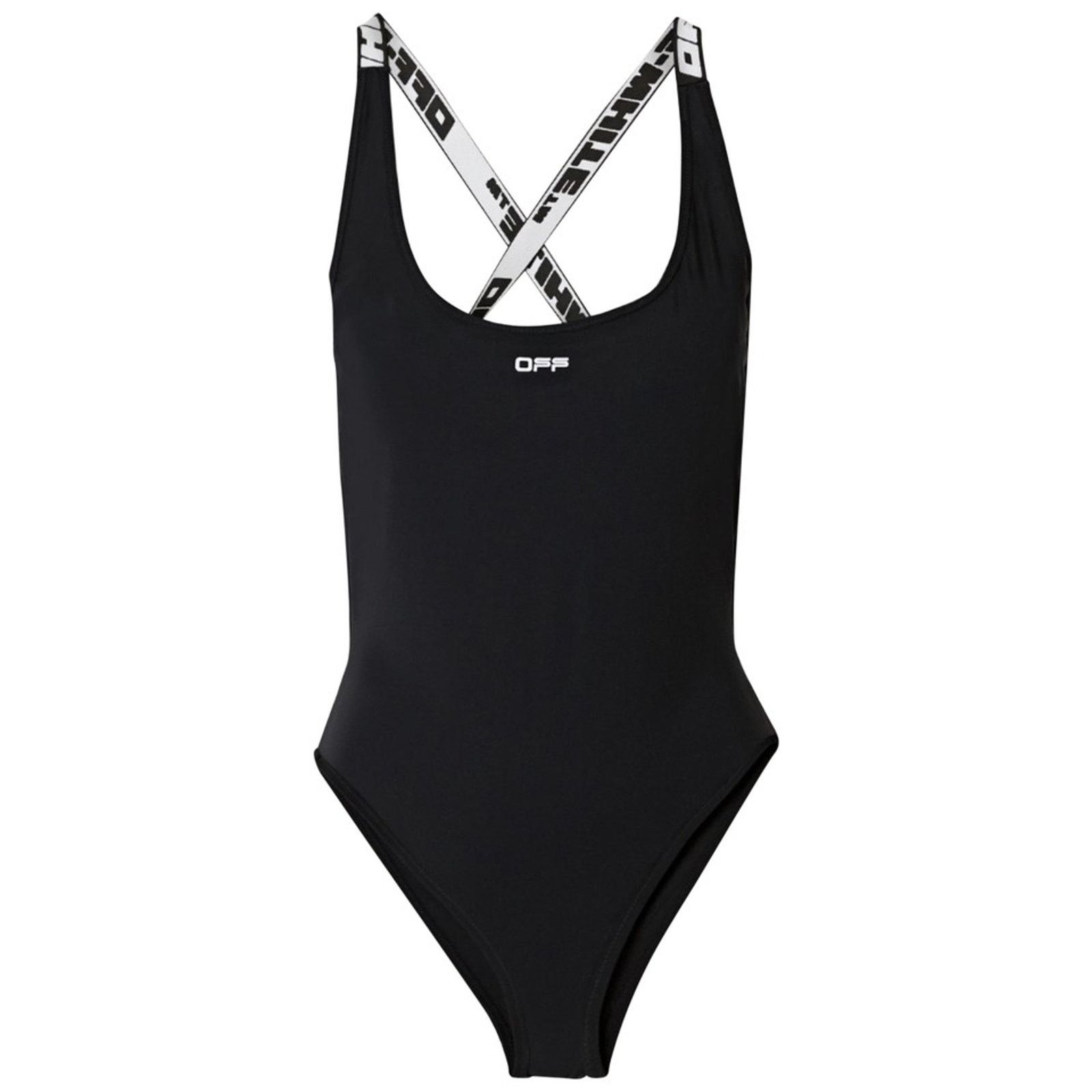 Off-White OFF WHITE logo jacquard cross strap swimsuit bodysuit Size XS / US 0-2 / IT 36-38 - 1 Thumbnail