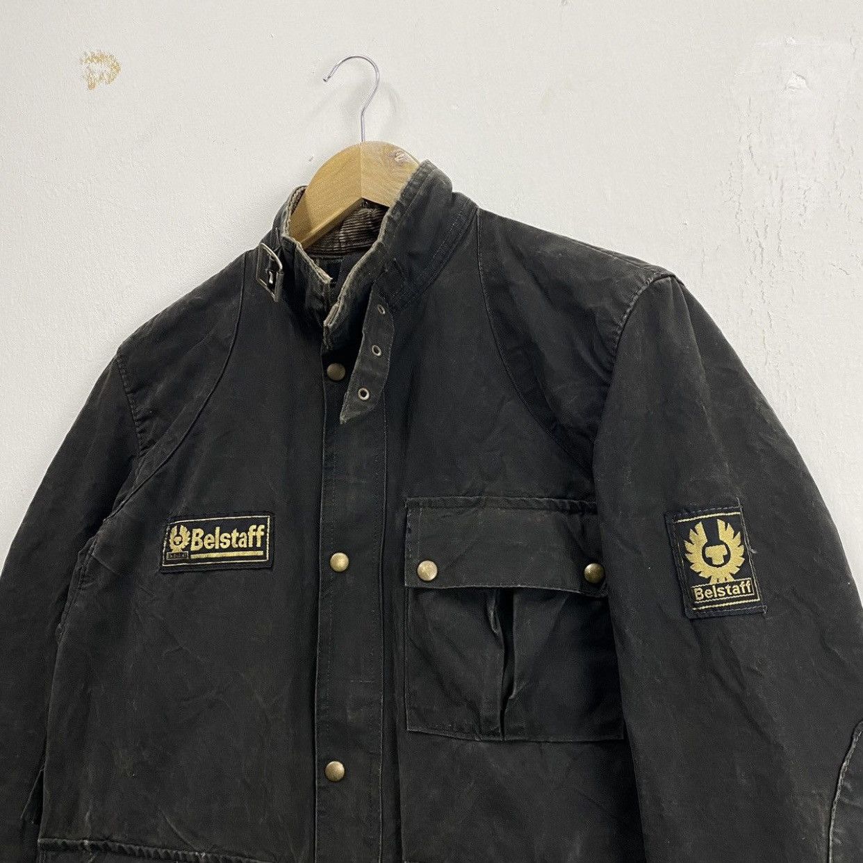 Belstaff Vintage Belstaff Racemaster Waxed Cotton Black Series Jacket Size US M / EU 48-50 / 2 - 4 Thumbnail