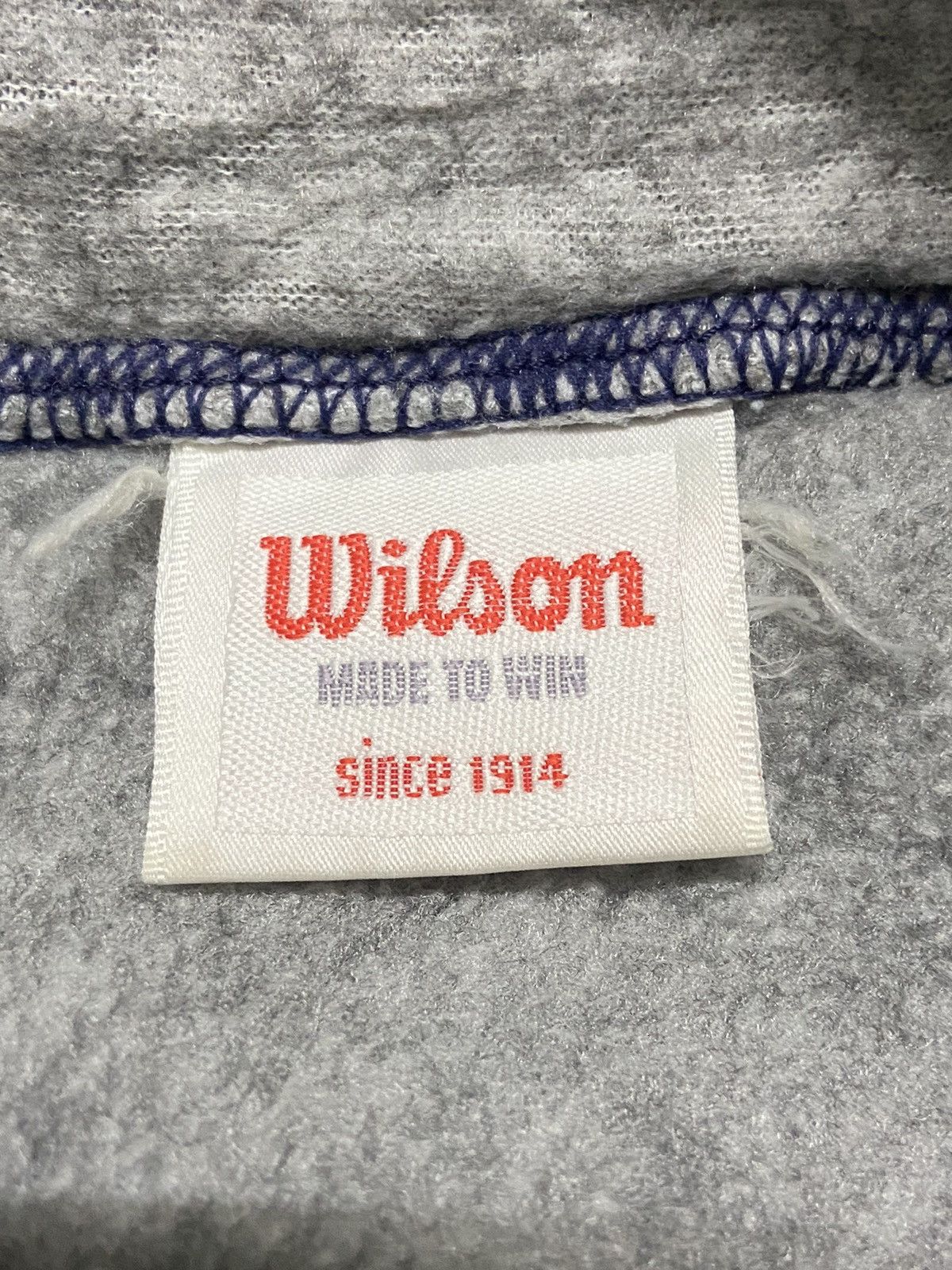 Polartec × Vintage × Wilson Vintage Wilson Pro Staff x Polartec Fleece Sweatshirt Size US L / EU 52-54 / 3 - 4 Thumbnail