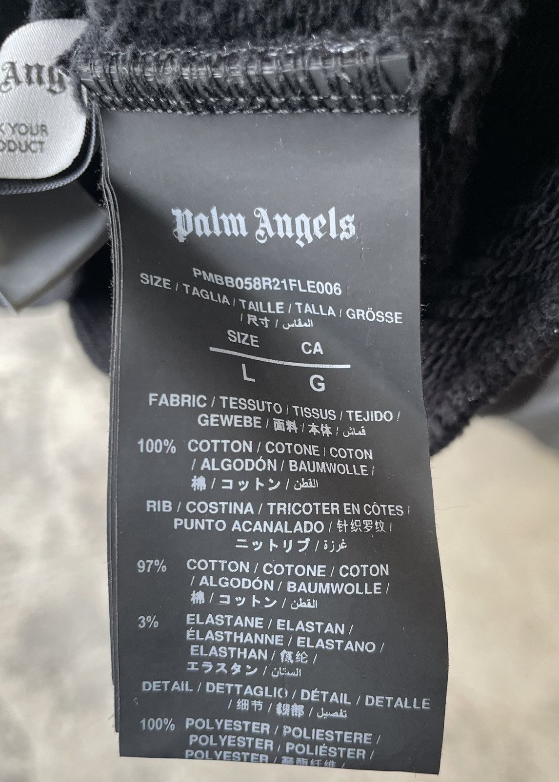 Palm Angels Palm Angels Monogram Hoodie Size US L / EU 52-54 / 3 - 6 Thumbnail