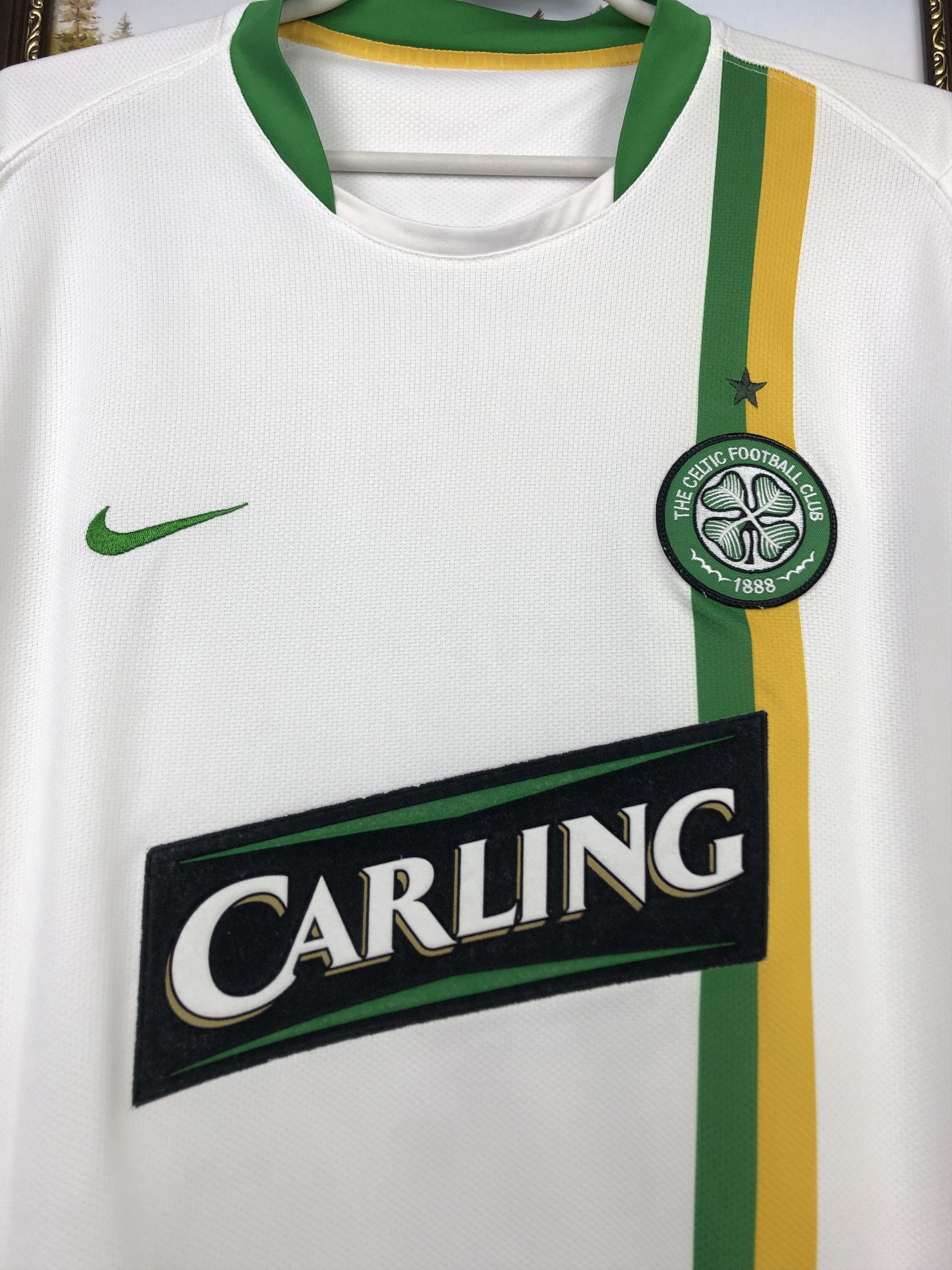 Nike Celtic Cup Shirt football shirt Soccer Nike White Jersey Size US M / EU 48-50 / 2 - 3 Thumbnail