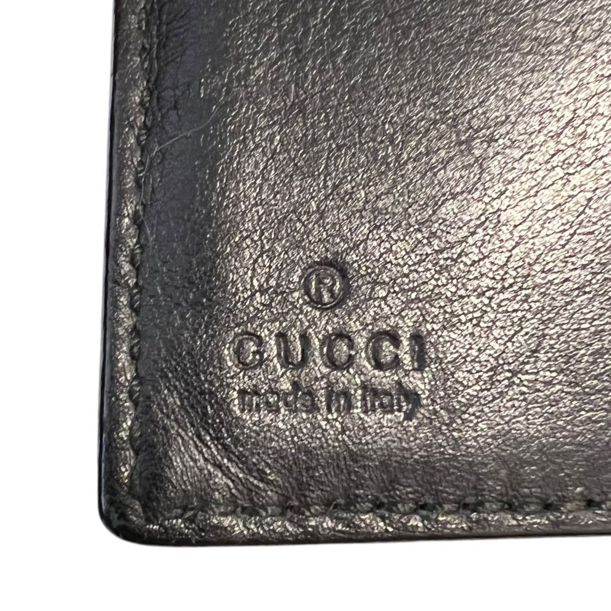 Gucci Gucci Logo Leather Bifold Wallet Size ONE SIZE - 5 Thumbnail